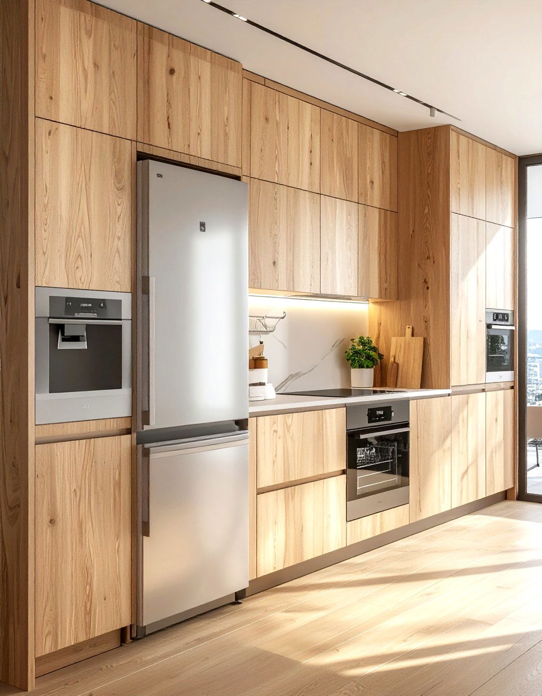 Integrated kitchen appliances - 30 refined kitchen ideas