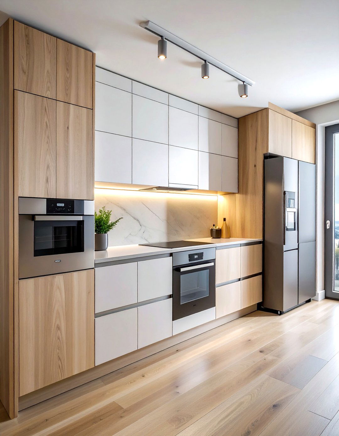 Integrated kitchen appliances - 30 Scandinavian kitchen ideas