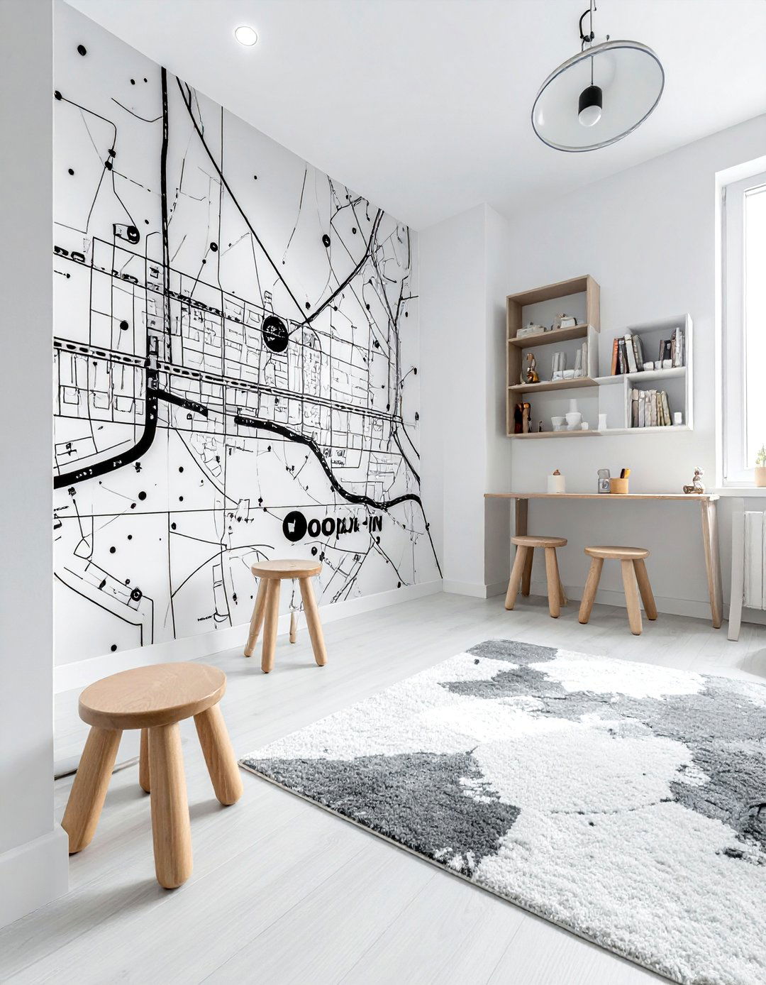 Interactive wallpaper - 30 kid-friendly decor ideas