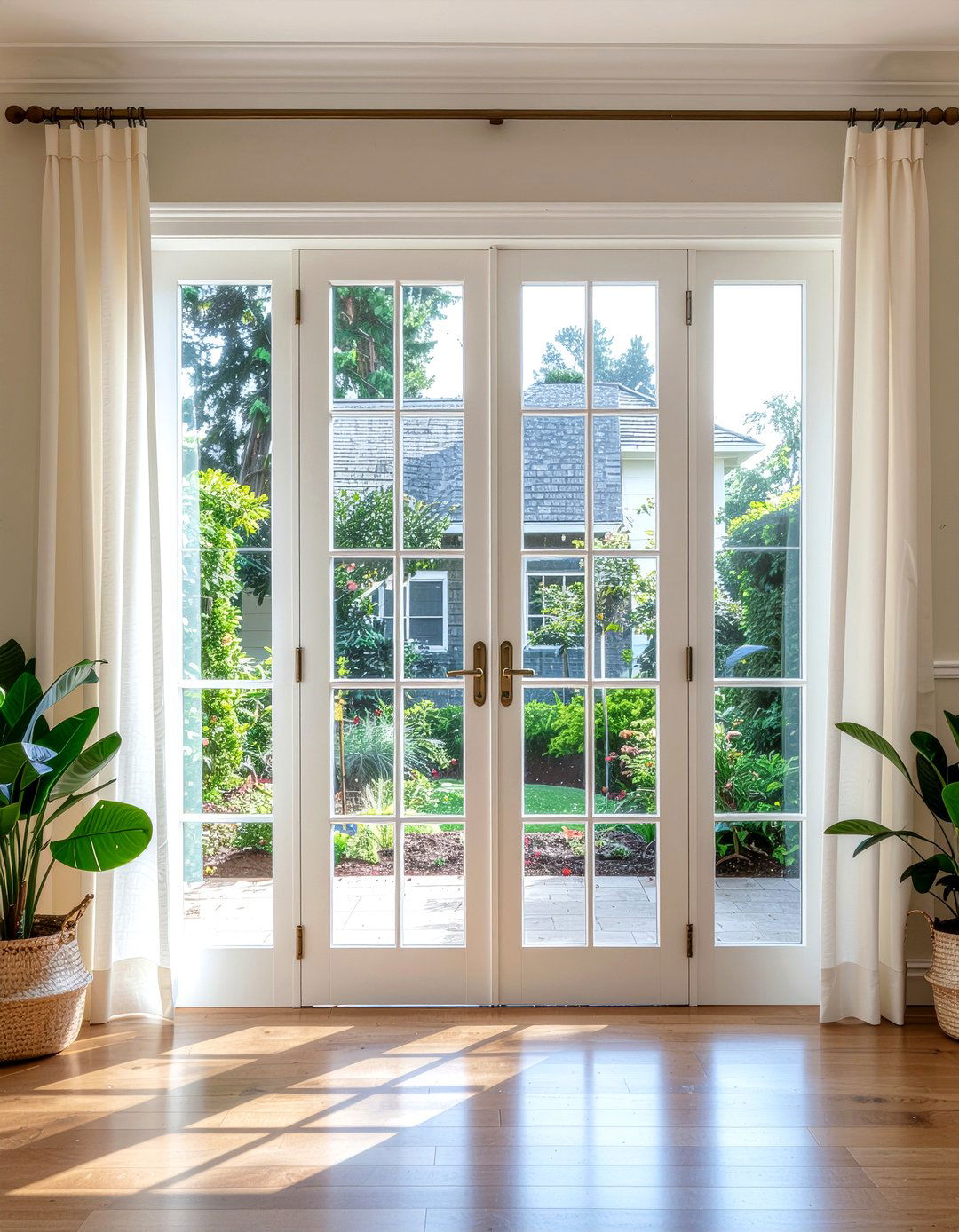 Internal French Door - 30 living room door designs