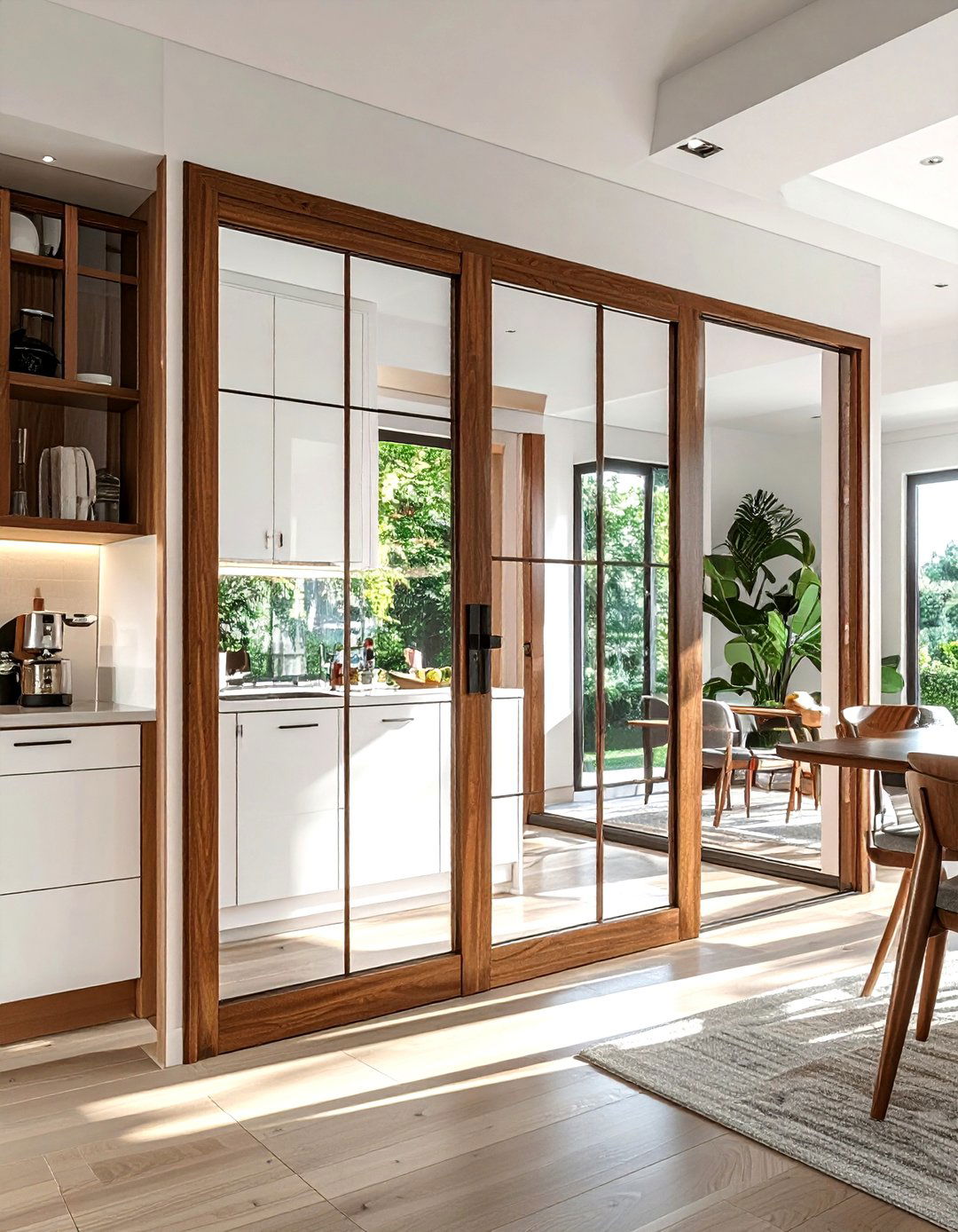 Internal kitchen french door - 30 kitchen French door ideas