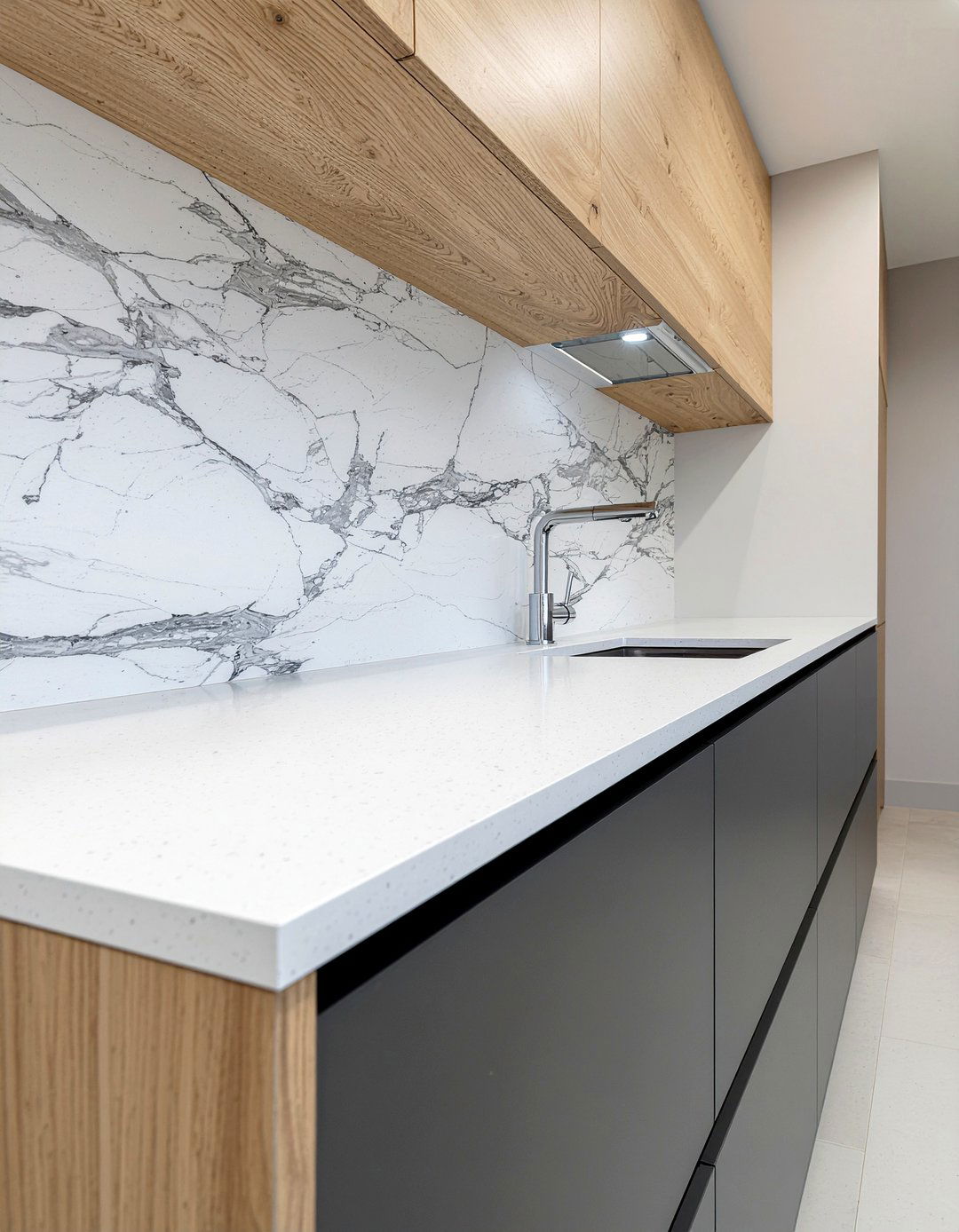 Inverted Bevel Edge Countertop - 30 kitchen countertop edge ideas