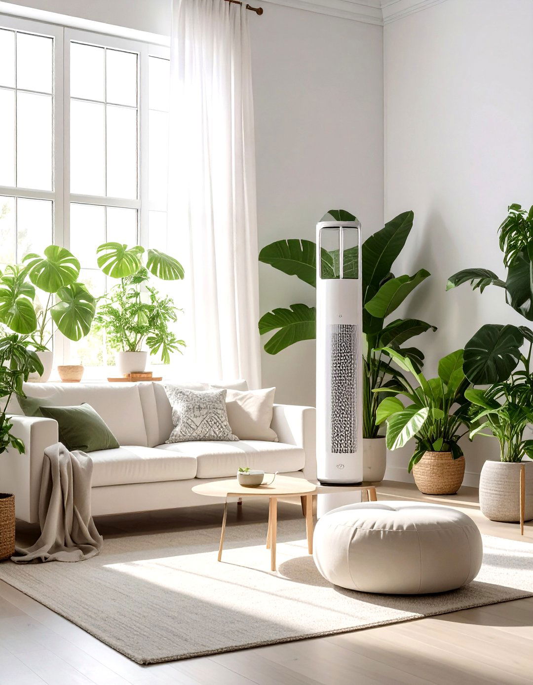 Ionizing Tower Fan - 30 living room tower fans