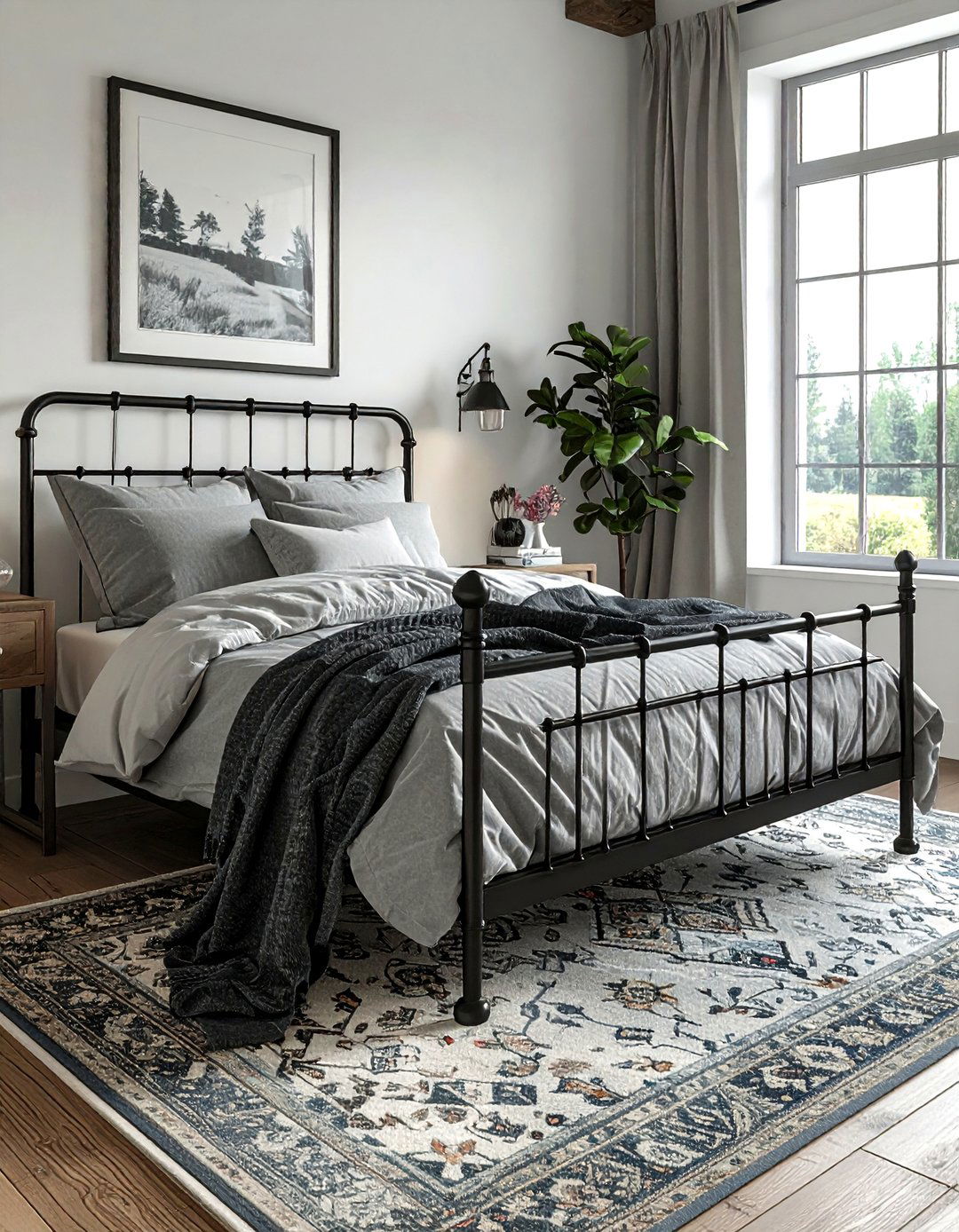 Iron Bedstead - 30 secondhand bedroom ideas