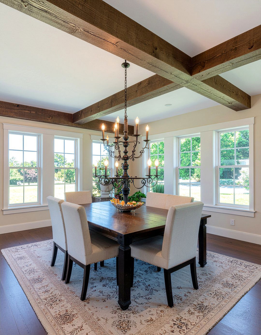 Iron Chandelier Lighting - 30 old world dining room ideas