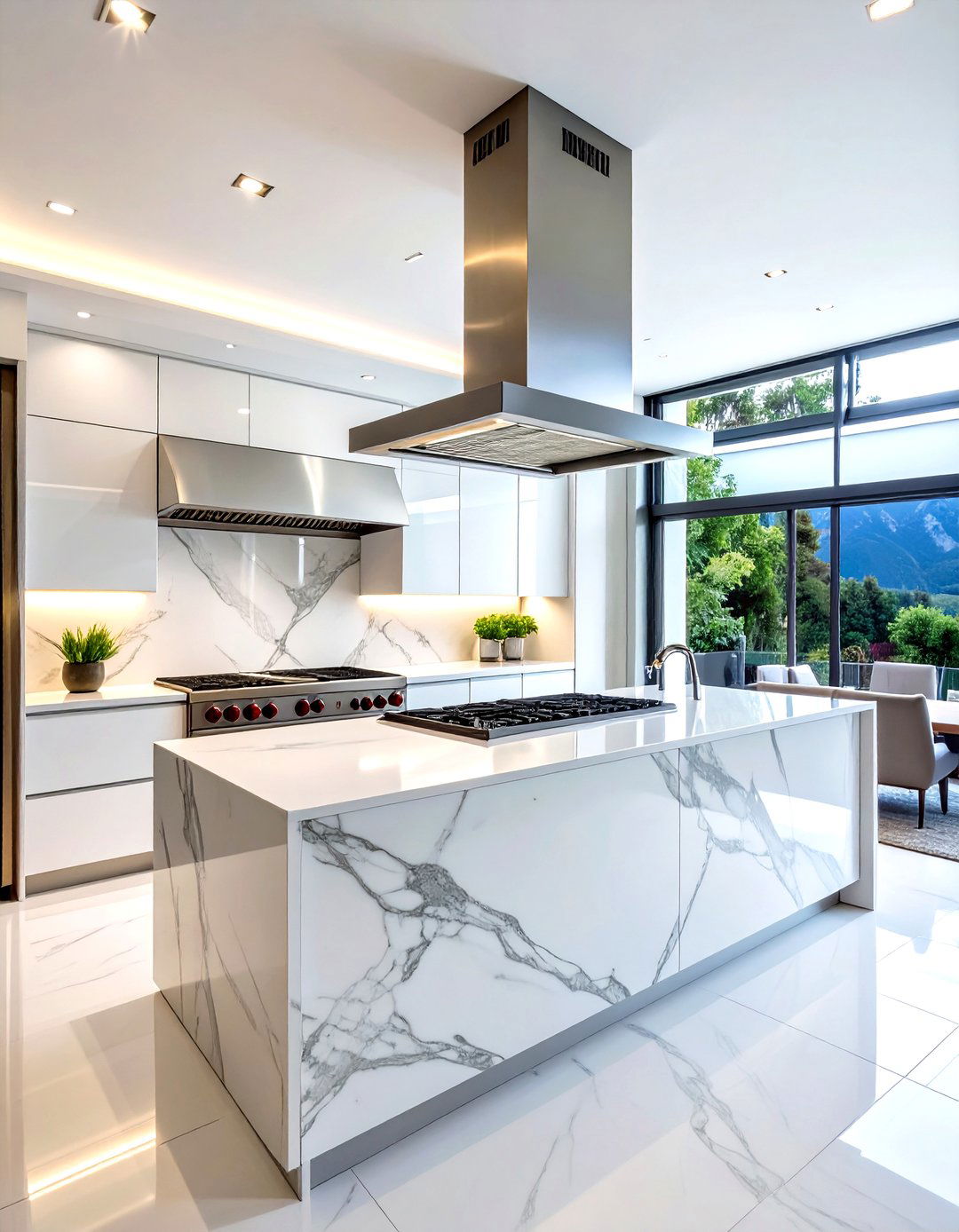 Island Range Hood - 30 stainless hood kitchen ideas