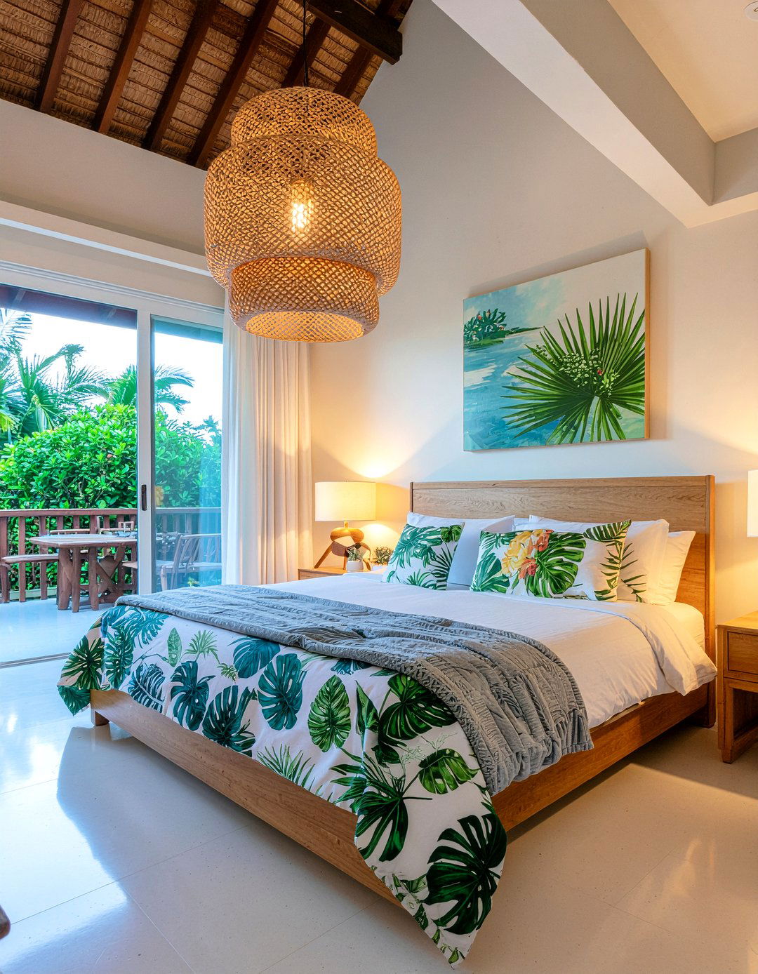 Island Style Lighting - 30 Caribbean bedroom ideas