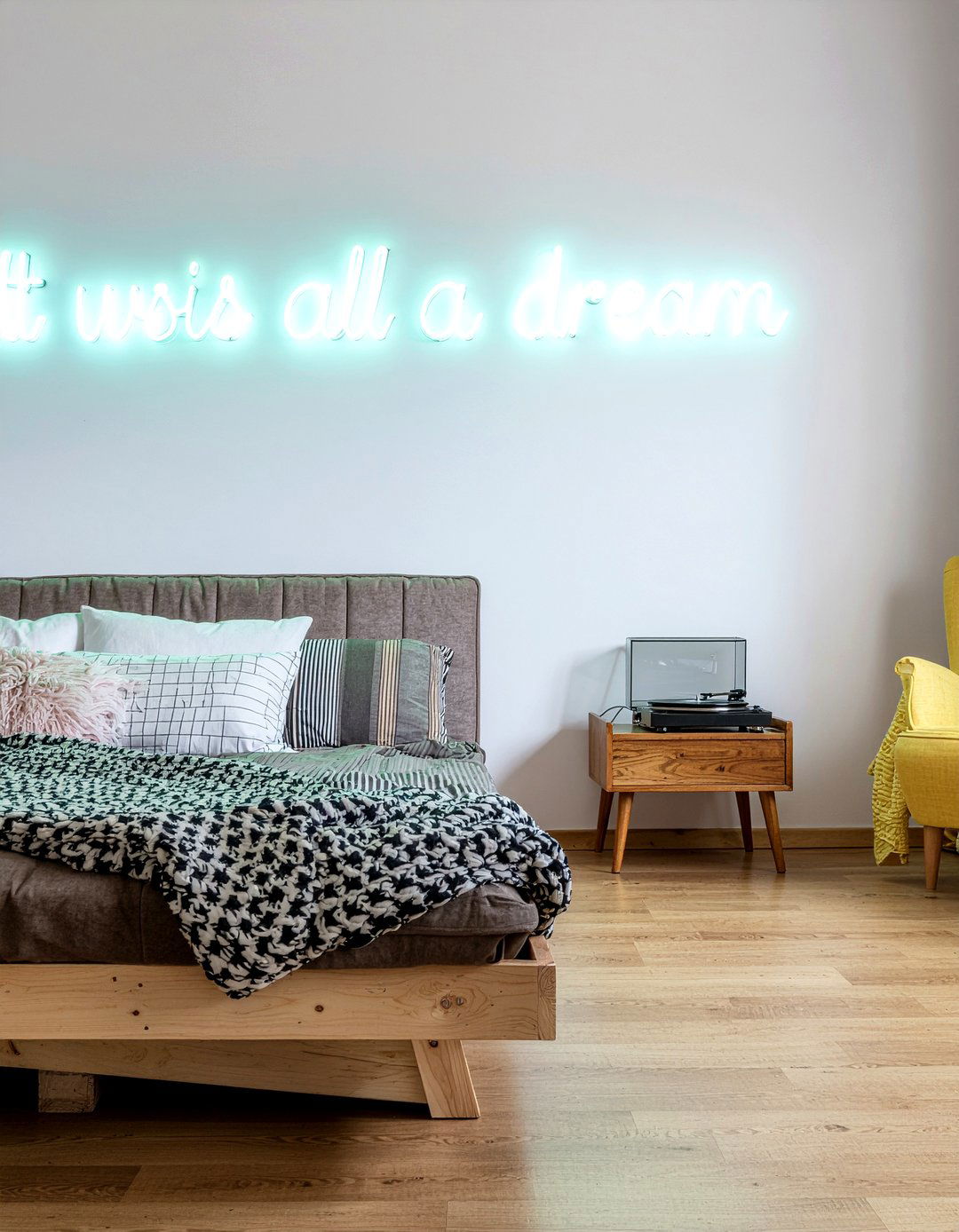 It Was All A Dream Neon Sign - 30 bedroom neon signs