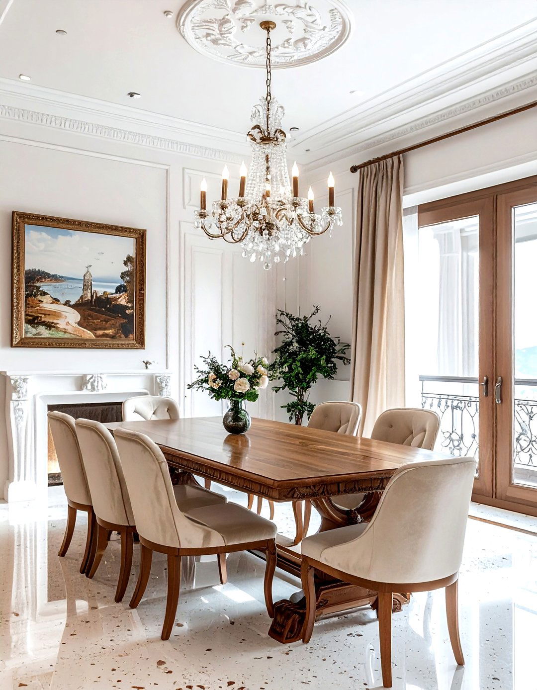 Italian luxury dining room - 30 luxurious dining room ideas