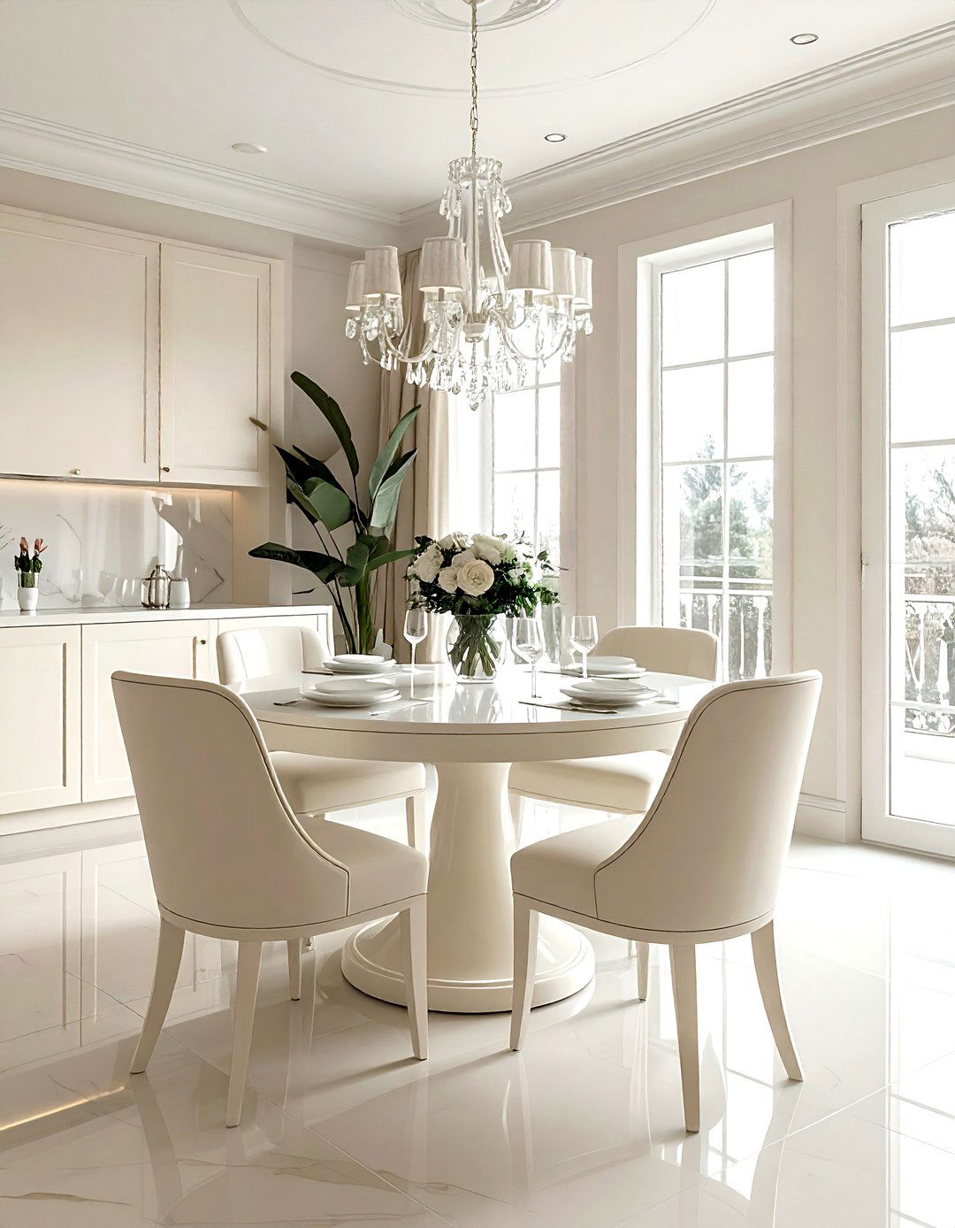 Ivory Dining Room Round Table - 30 ivory dining room ideas