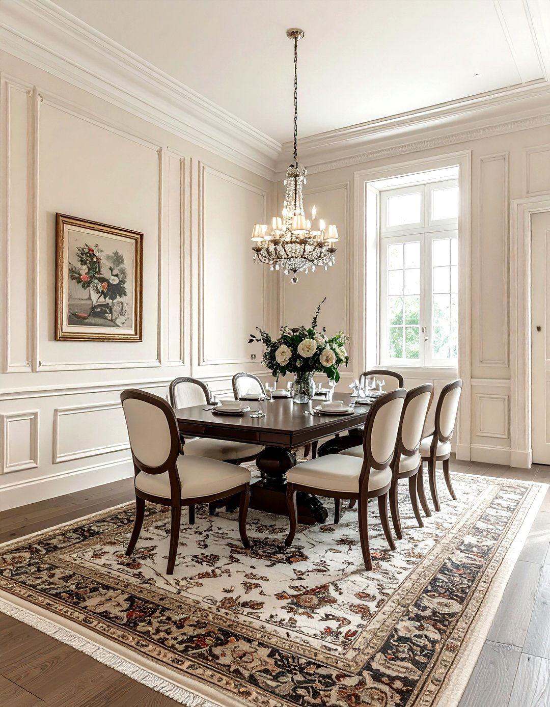 Ivory Dining Room Wainscoting - 30 ivory dining room ideas