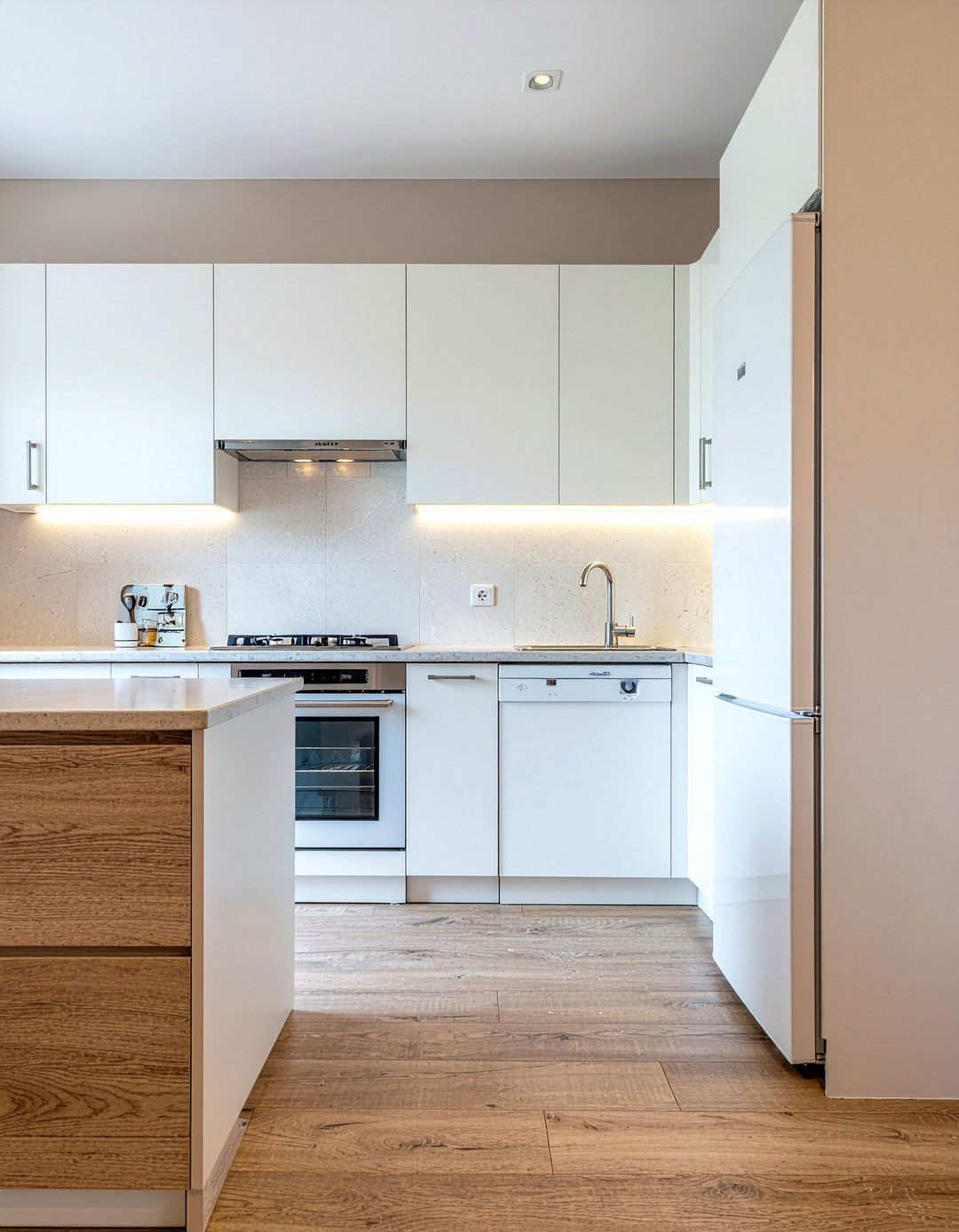 Ivory Kitchen Hidden Appliances - 30 ivory kitchen ideas