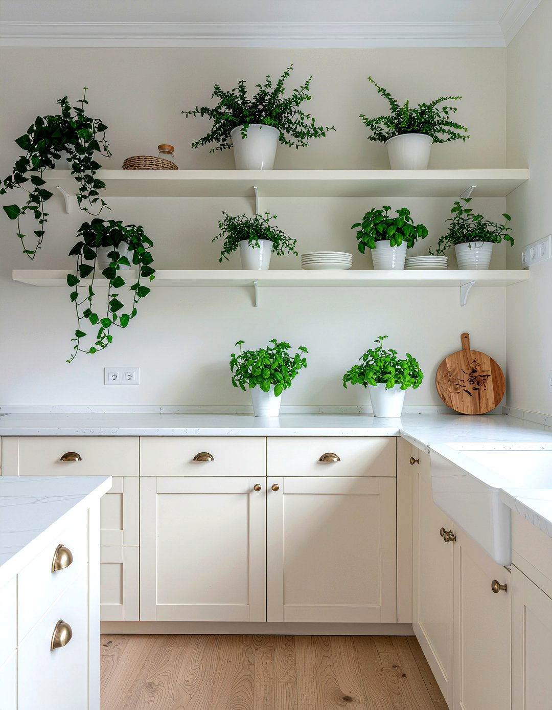 Ivory Kitchen Indoor Plants - 30 ivory kitchen ideas