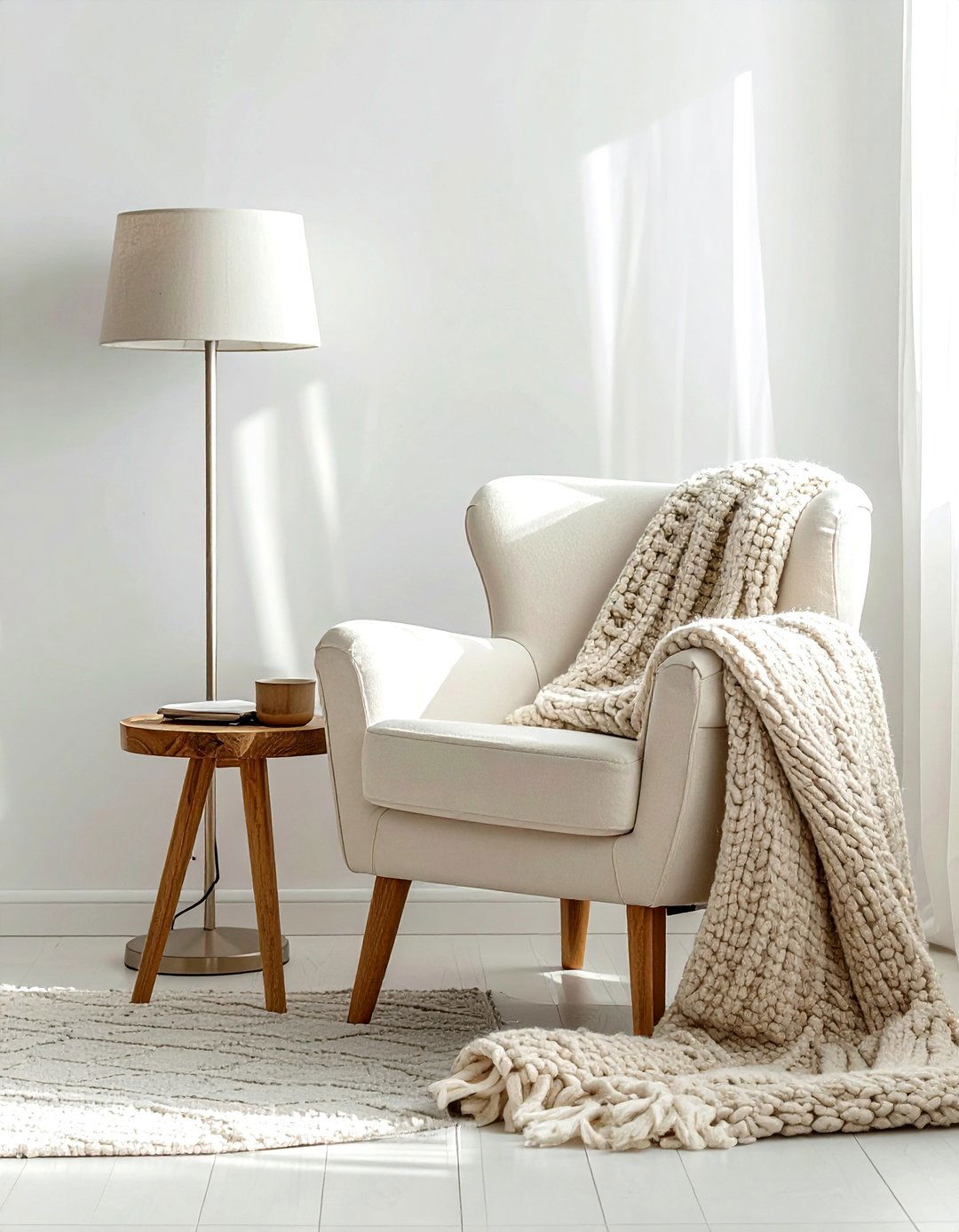 Ivory Reading Corner - 30 ivory decor ideas
