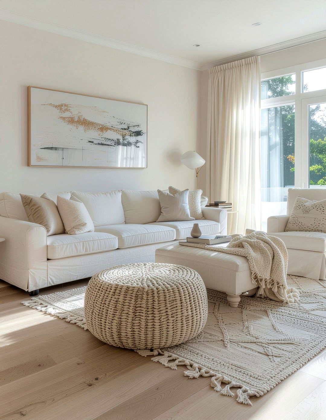 Ivory and cream living room - 30 ivory living room ideas