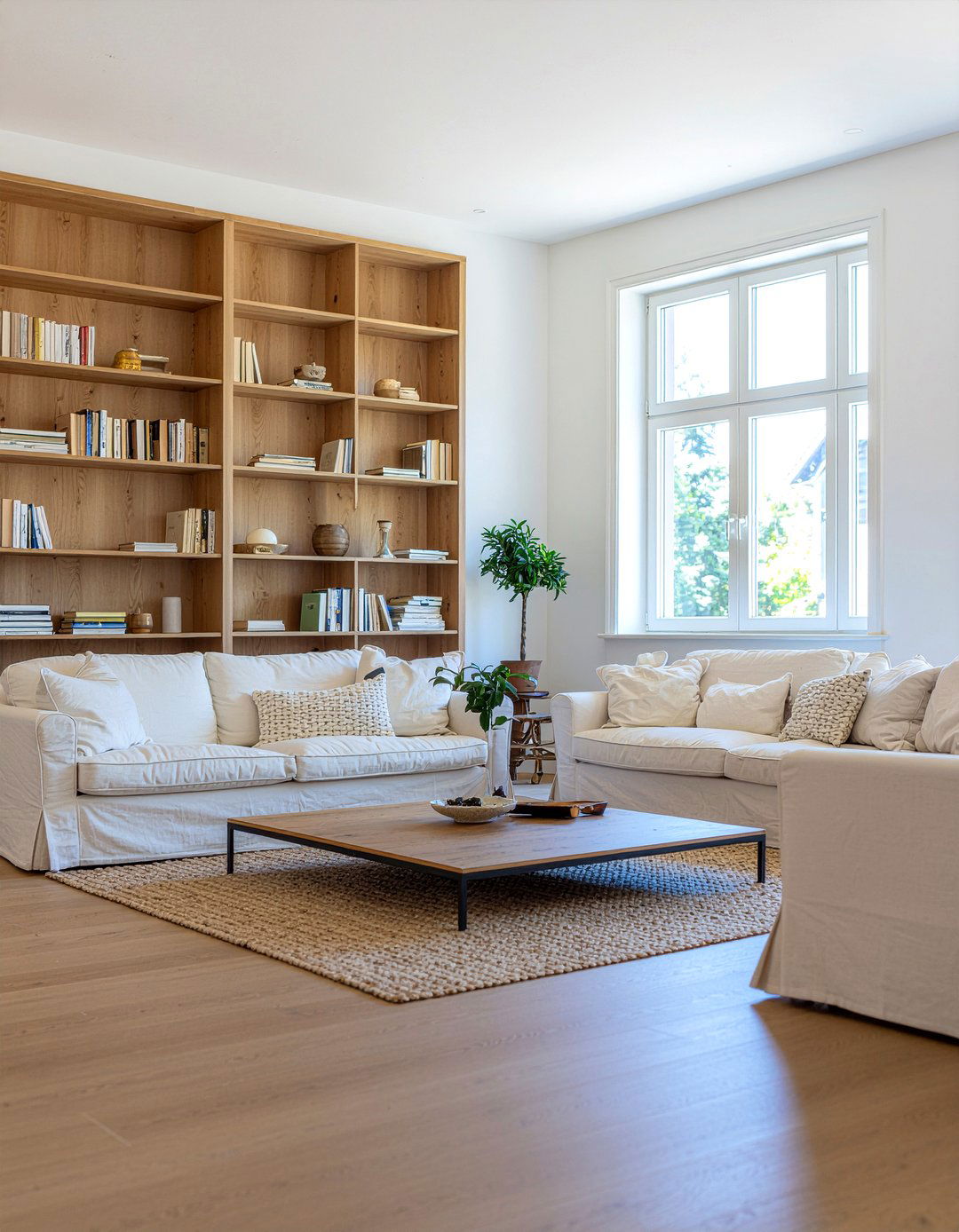 Ivory and oak living room - 30 ivory living room ideas