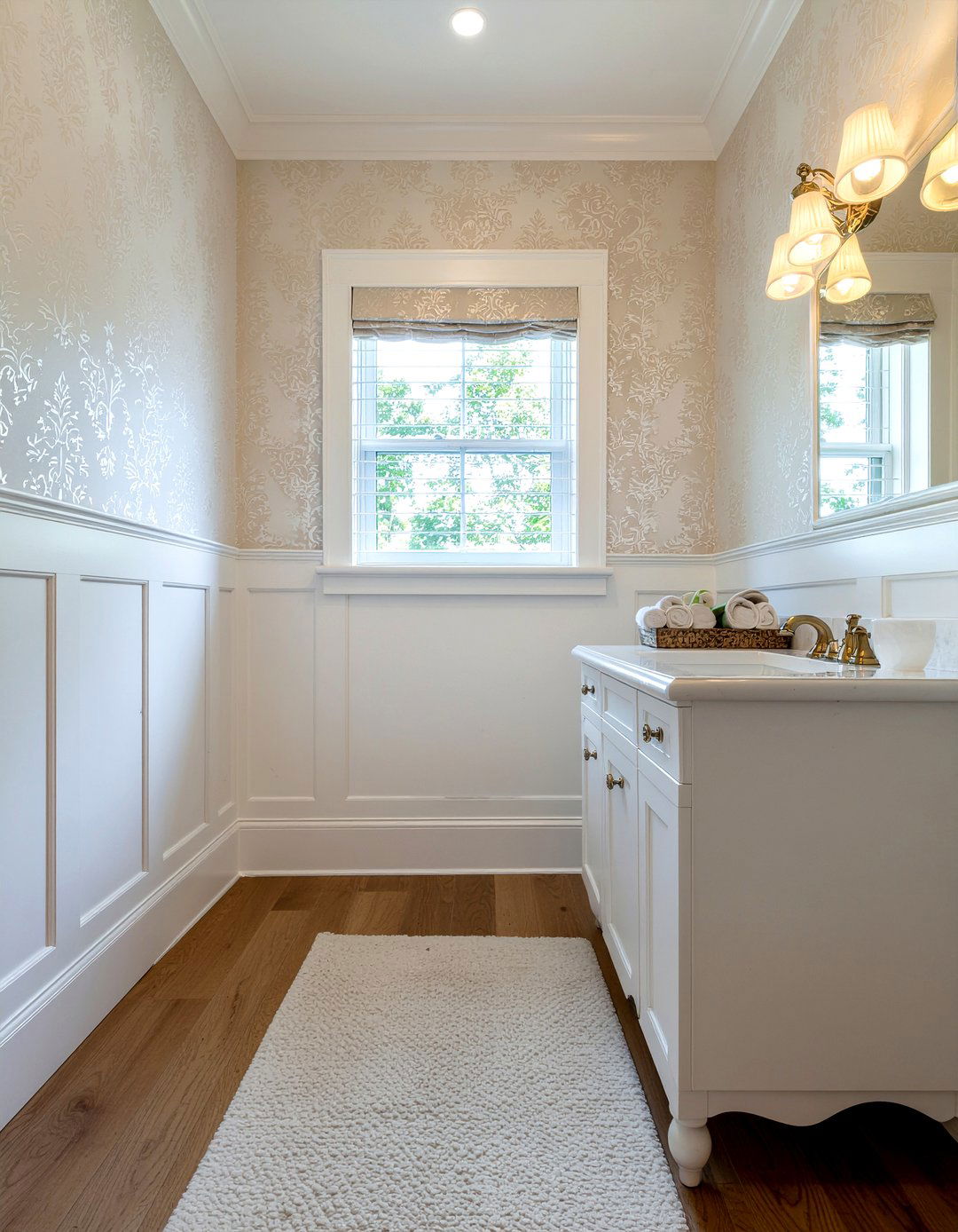 Ivory bathroom wallpaper - 30 ivory bathroom ideas