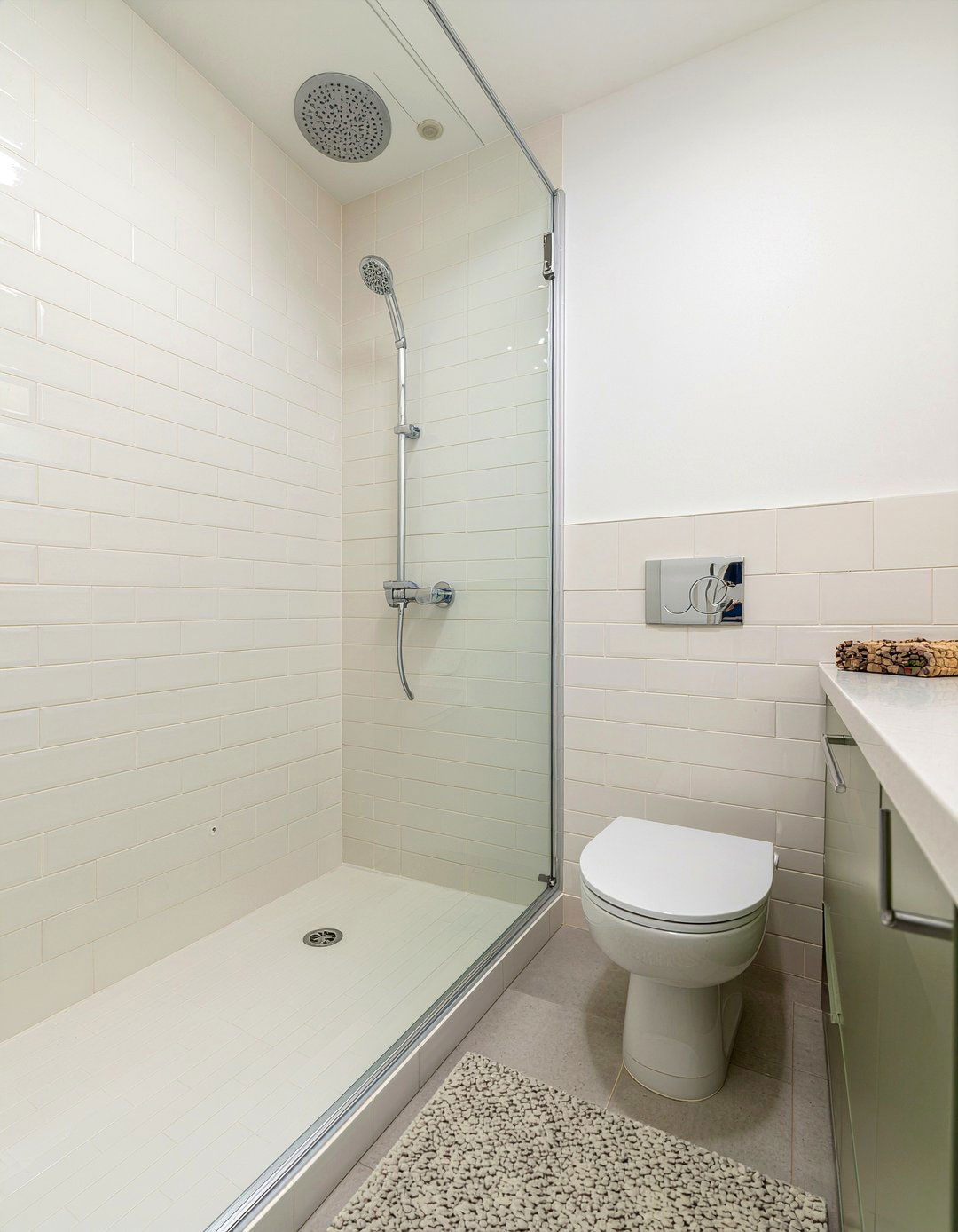 Ivory subway tile bathroom - 30 ivory bathroom ideas