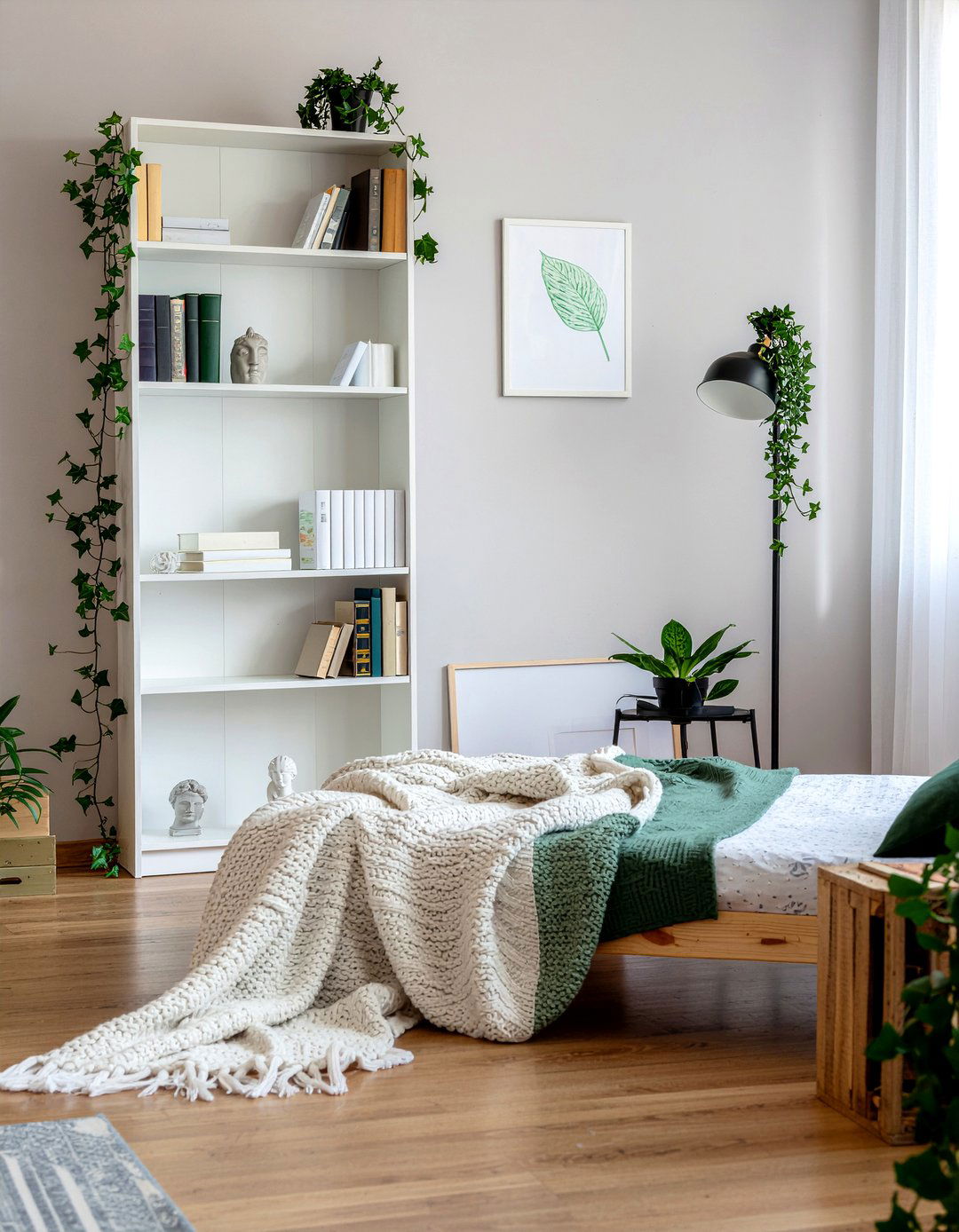 Ivy Vine Decor - 30 light academia bedroom ideas