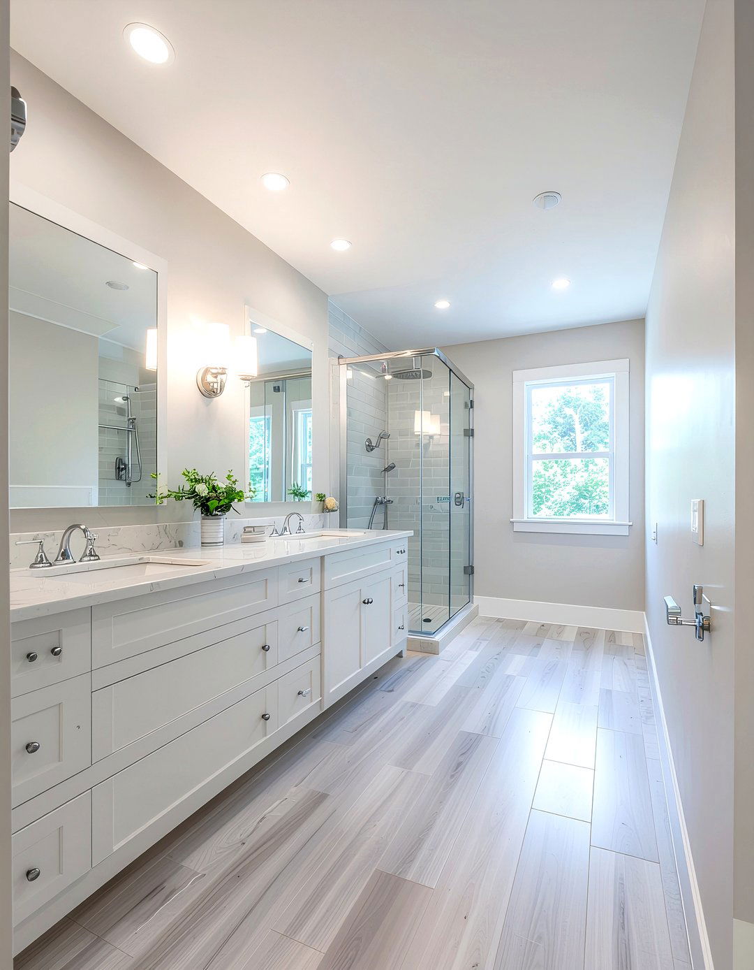 Jack and Jill bathroom - 30 bathroom expansion ideas