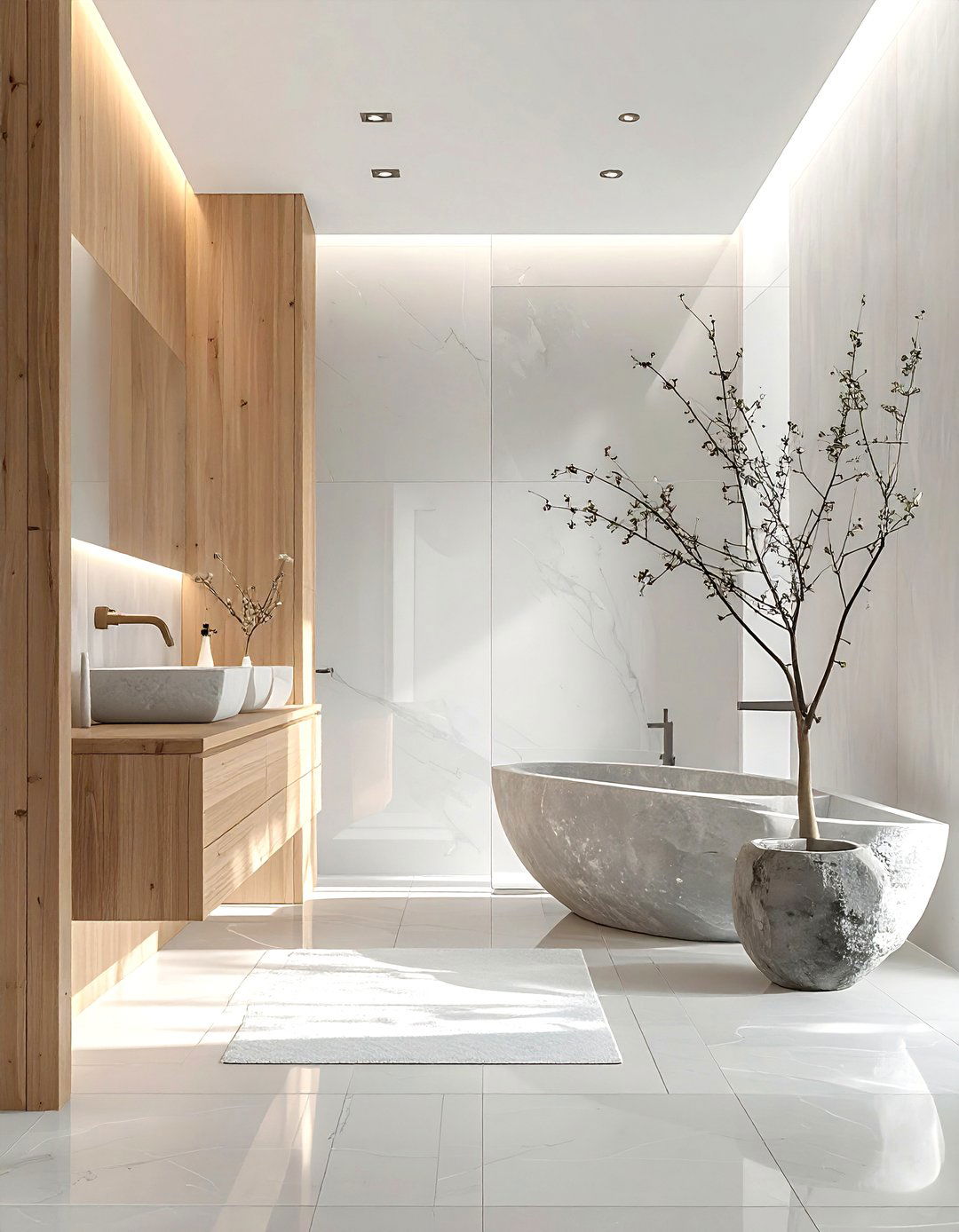 Japandi Bathroom - 30 viral bathroom ideas