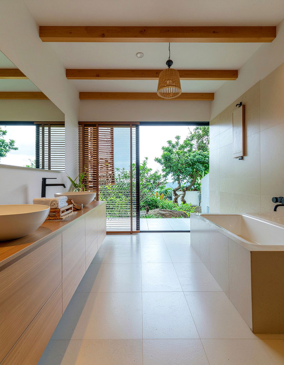 Japandi Bathroom Aesthetic - 30 bathroom complete overhaul ideas