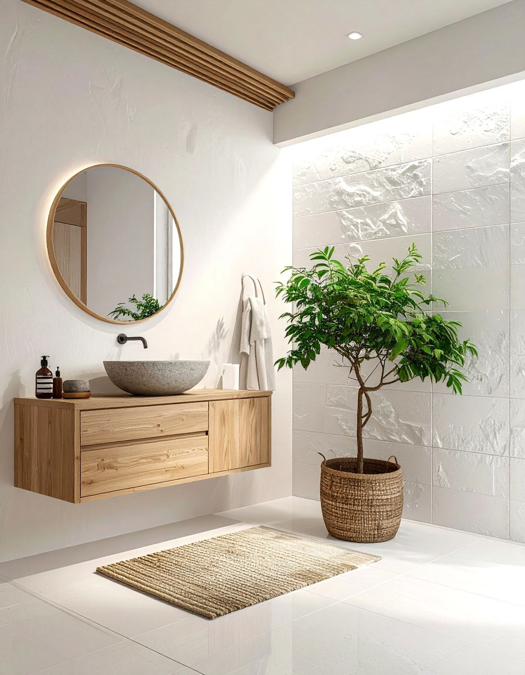 Japandi Bathroom Style - 30 popular bathroom ideas