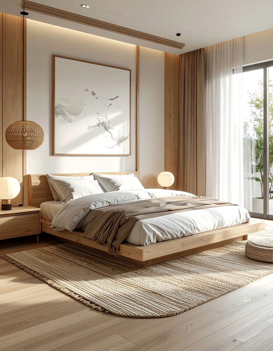 Japandi Bedroom - 30 new construction bedroom ideas