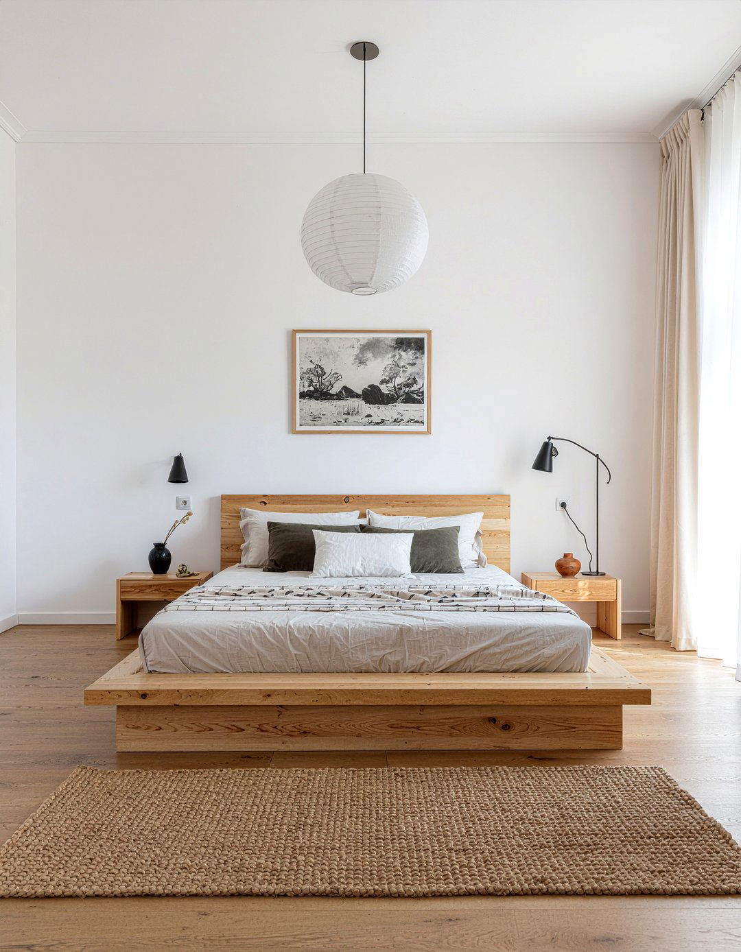 Japandi Bedroom - 30 popular bedroom ideas