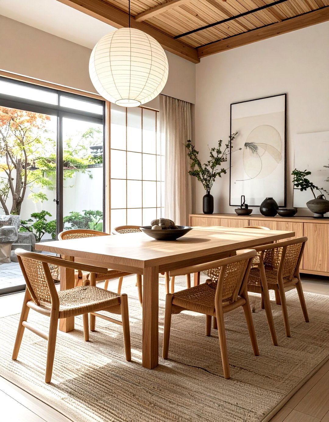 Japandi Dining Room - 30 feature dining room ideas
