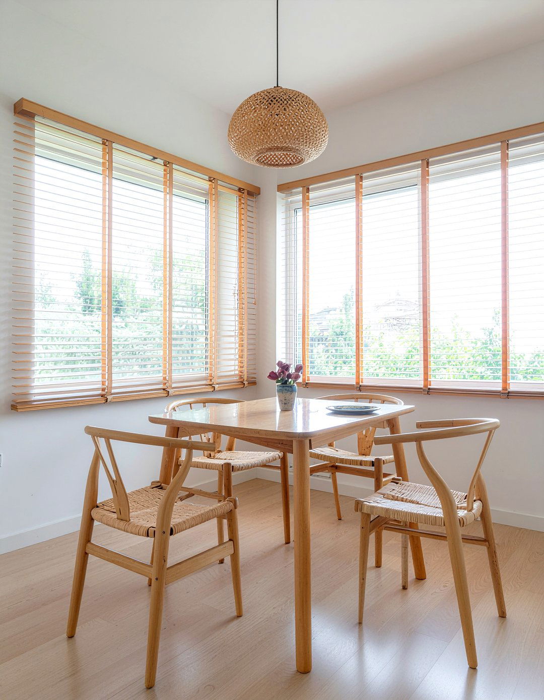 Japandi Dining Room - 30 light dining room ideas