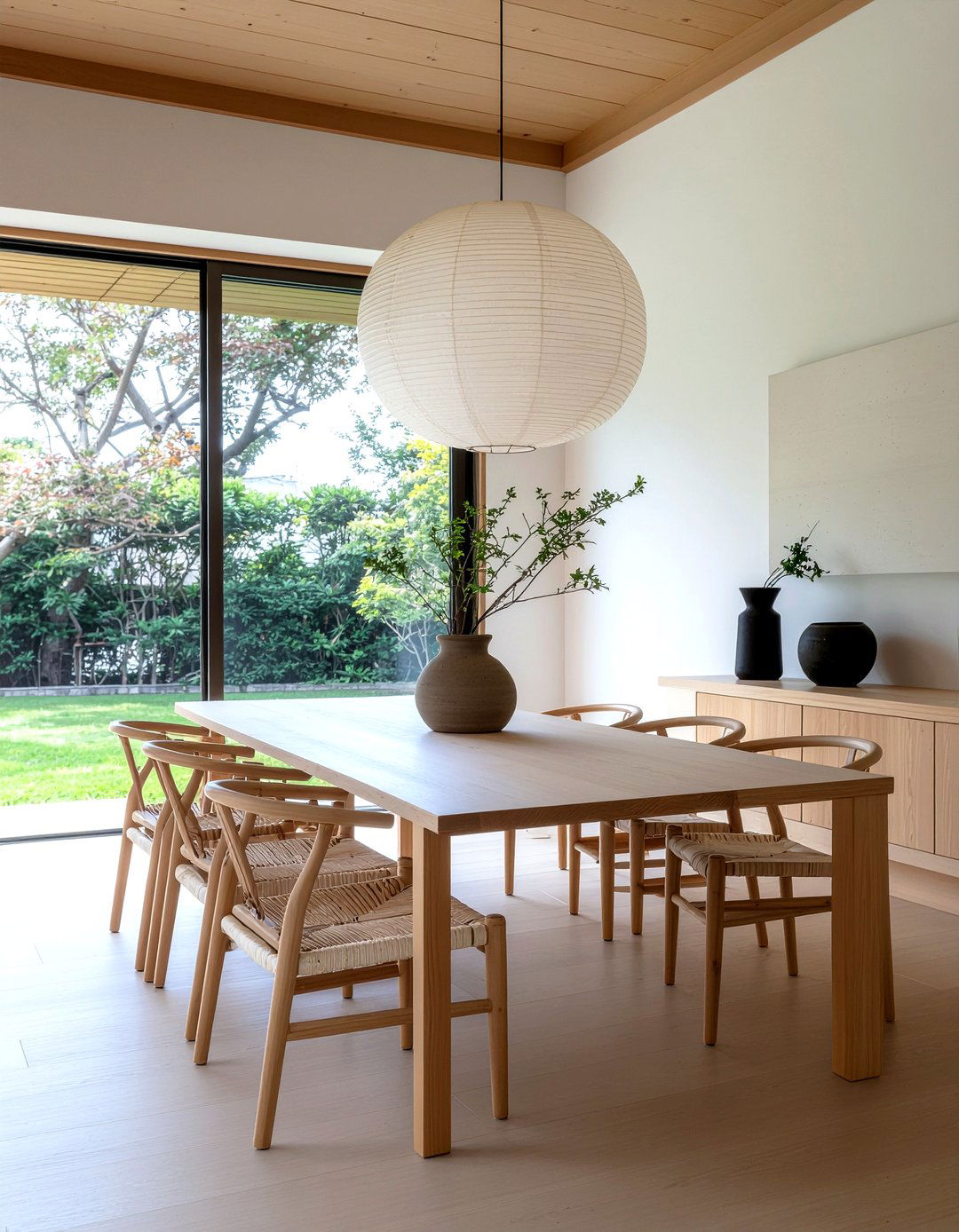 Japandi Dining Room - 30 polished dining room ideas