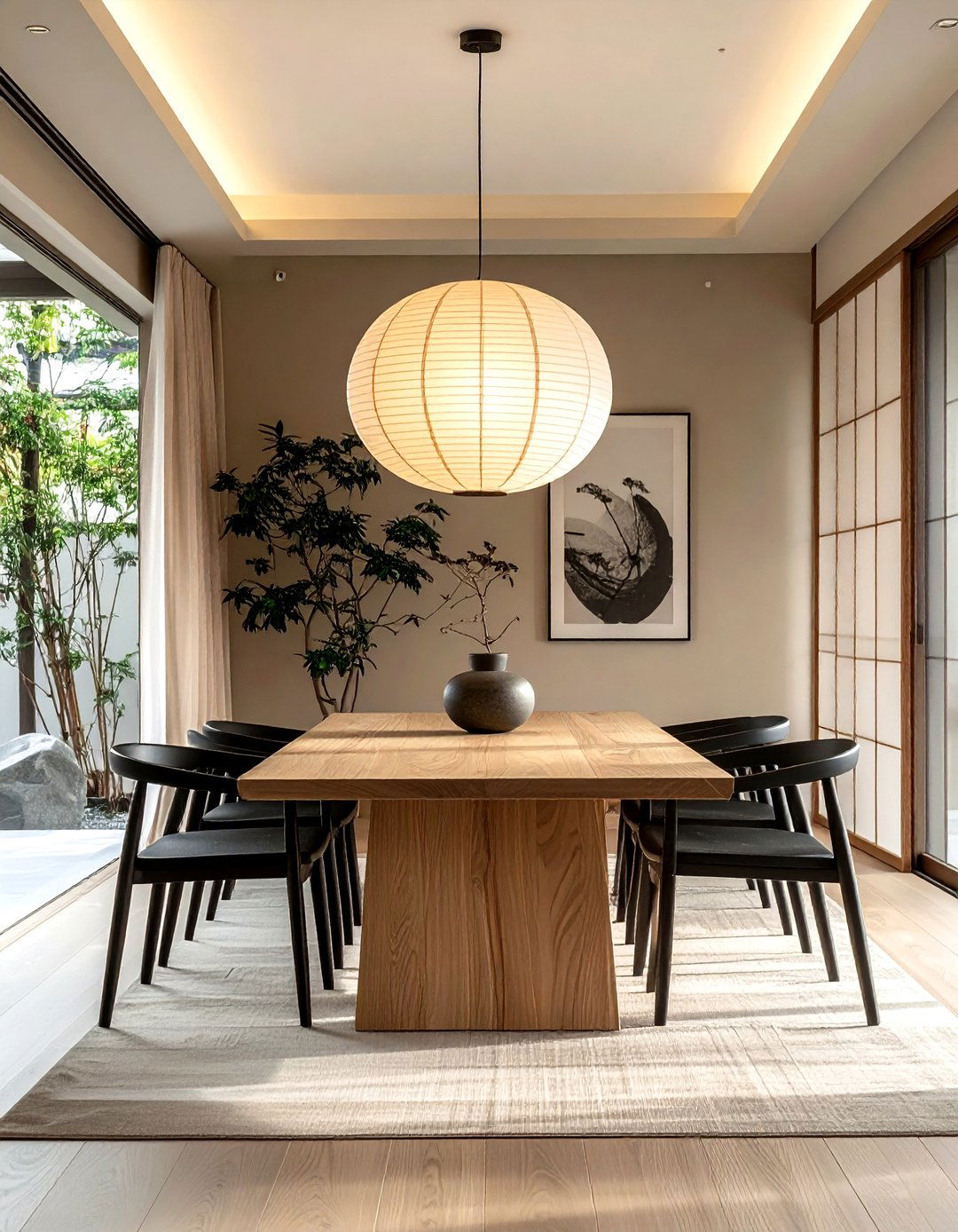 Japandi Dining Room - 30 standout dining room ideas