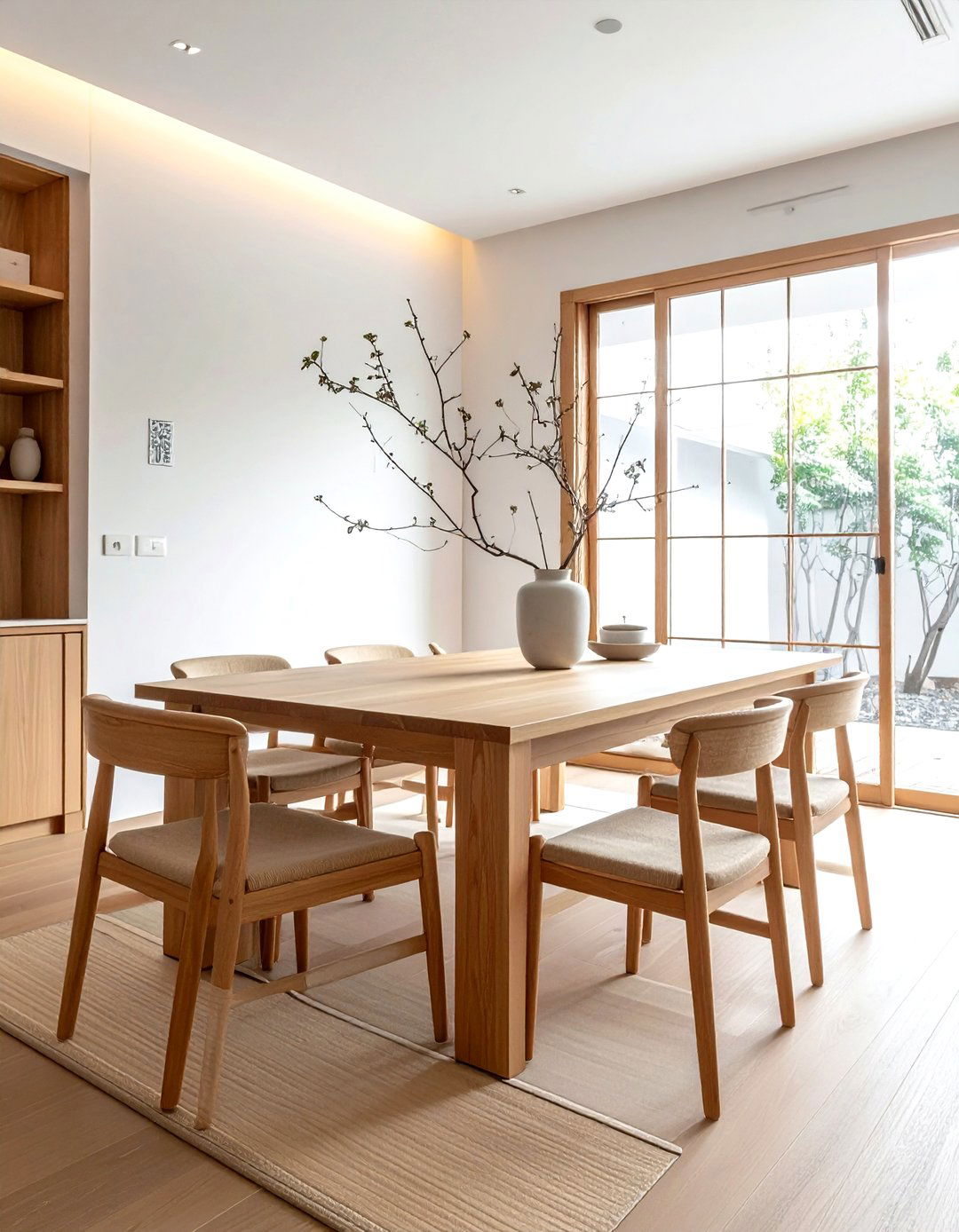 Japandi Dining Room - 30 stunning dining room ideas