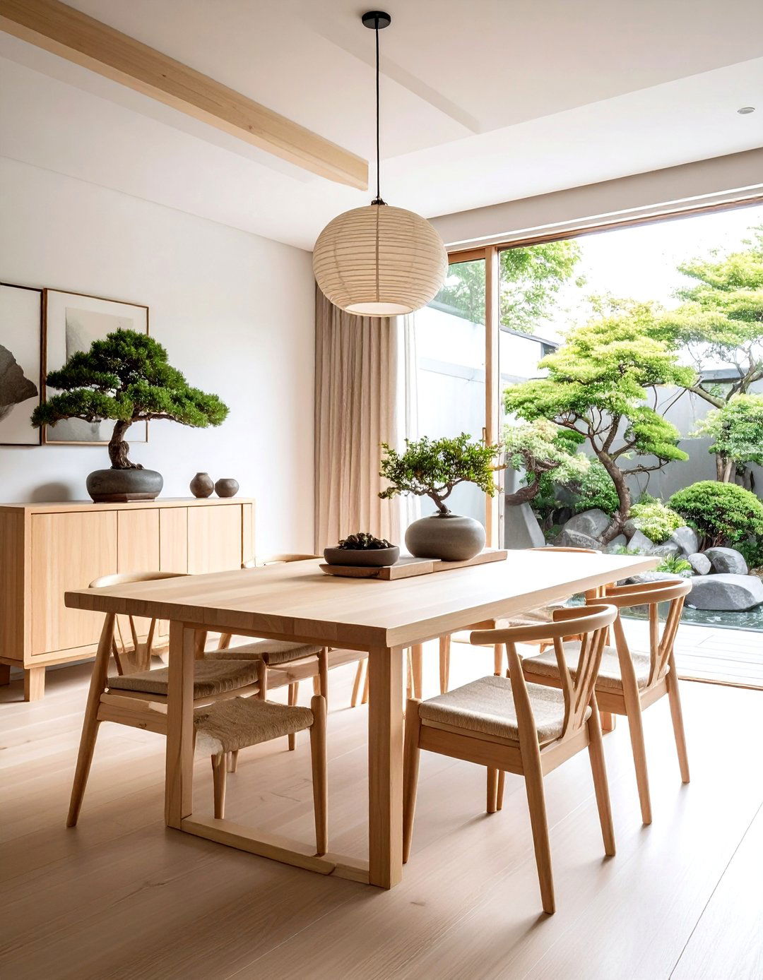 Japandi Dining Room - 30 tailored dining room ideas