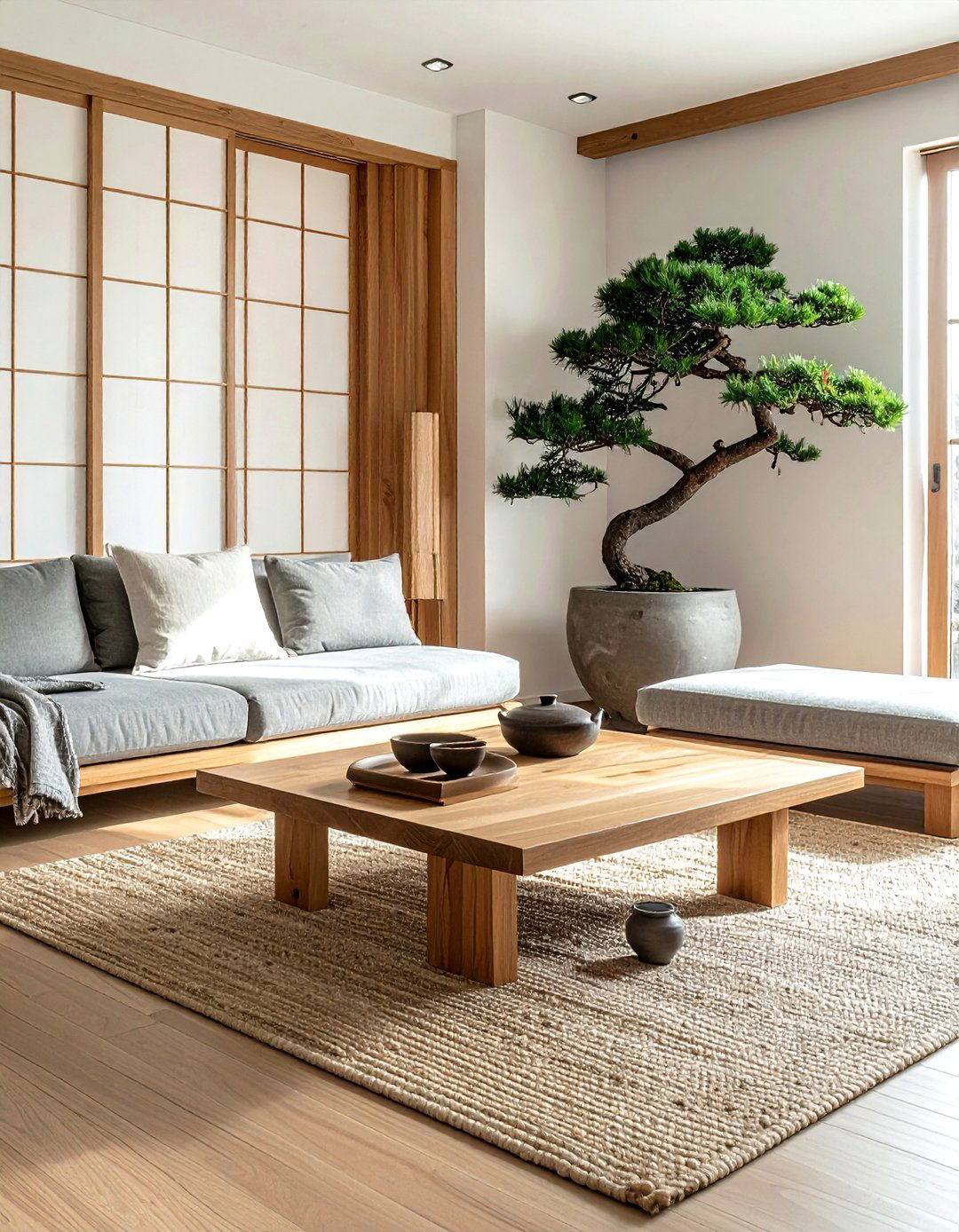 Japandi Living Area - 30 decor inspiration