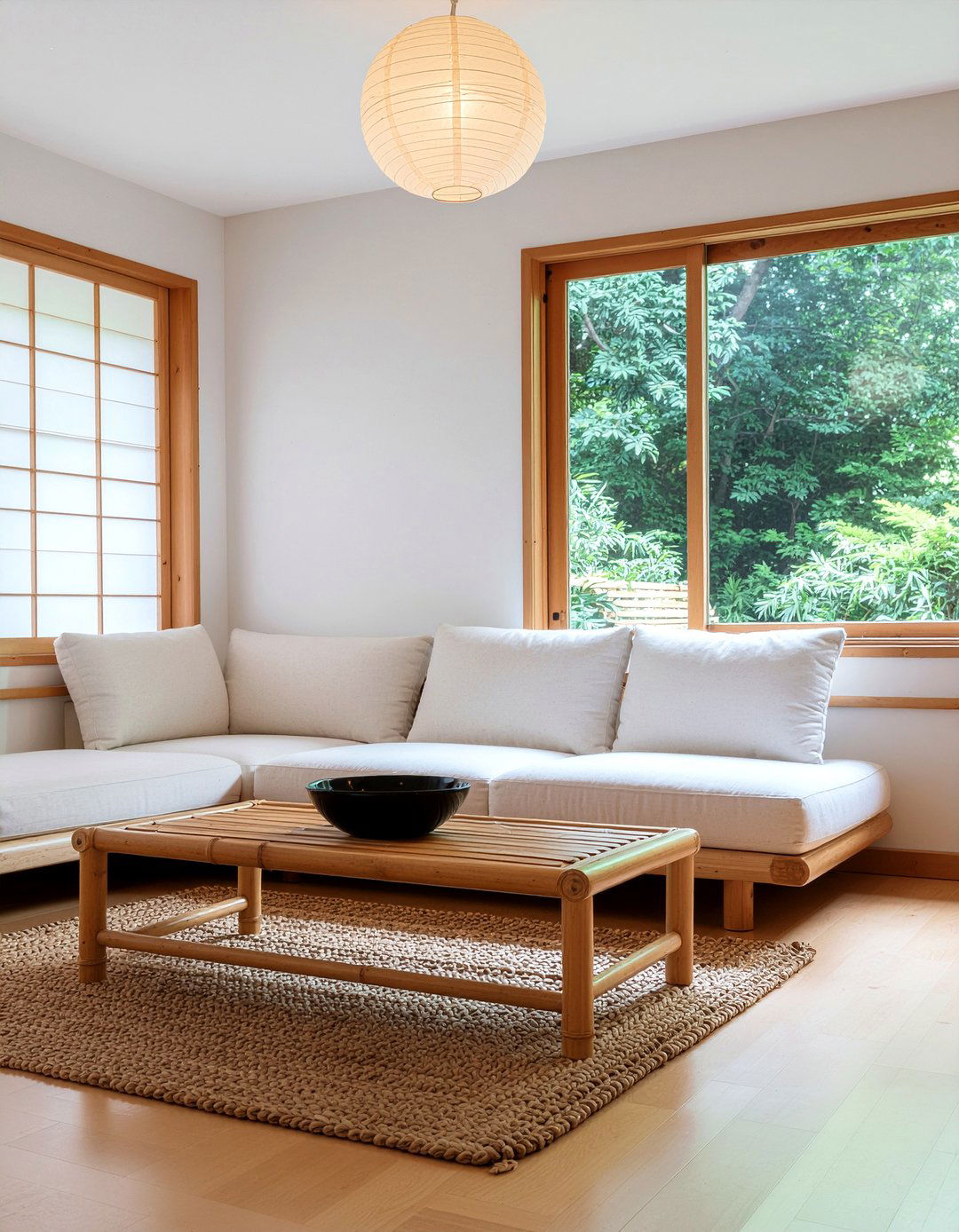 Japandi Living Room - 30 living room styling ideas