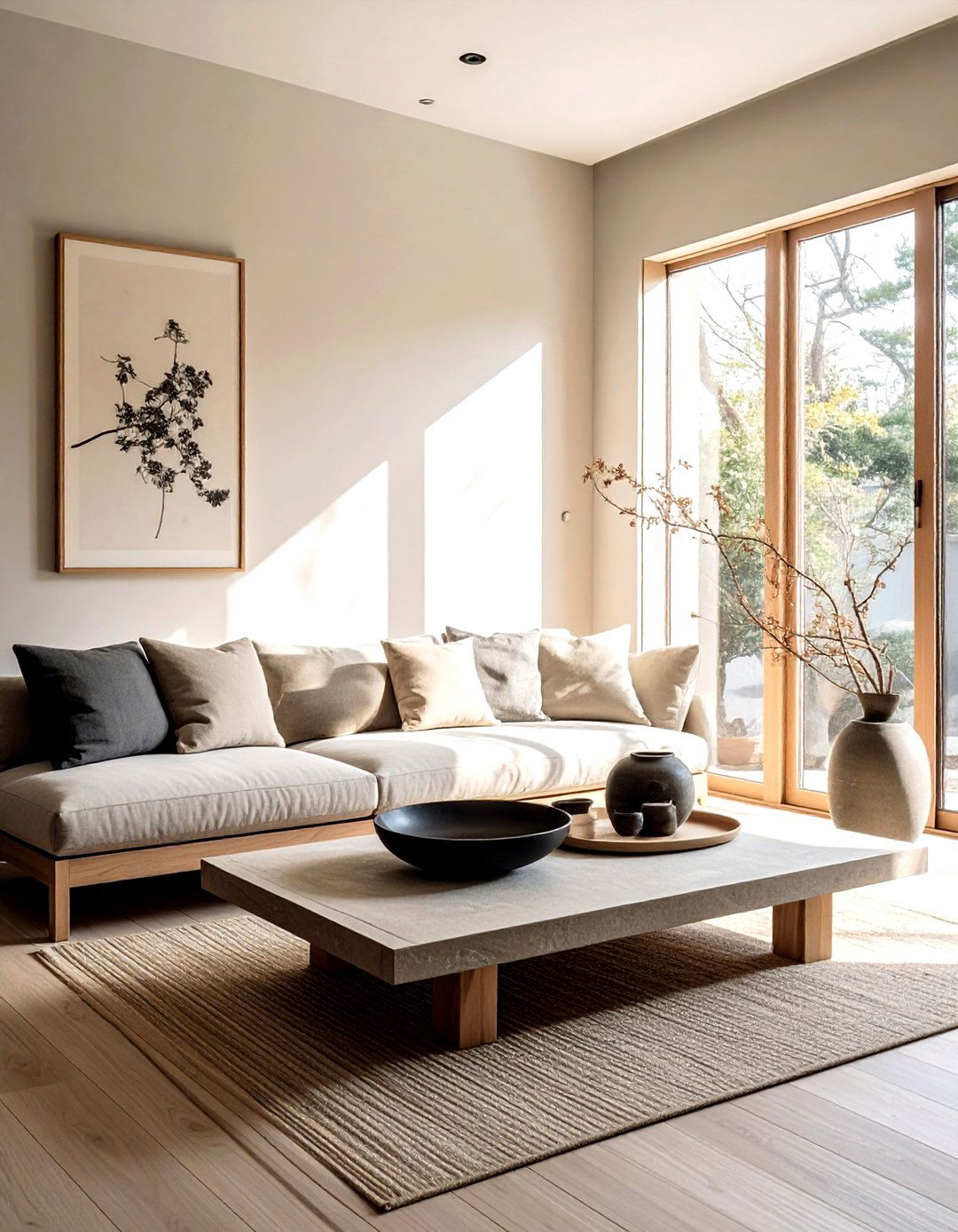 Japandi Living Room - 30 living room themes