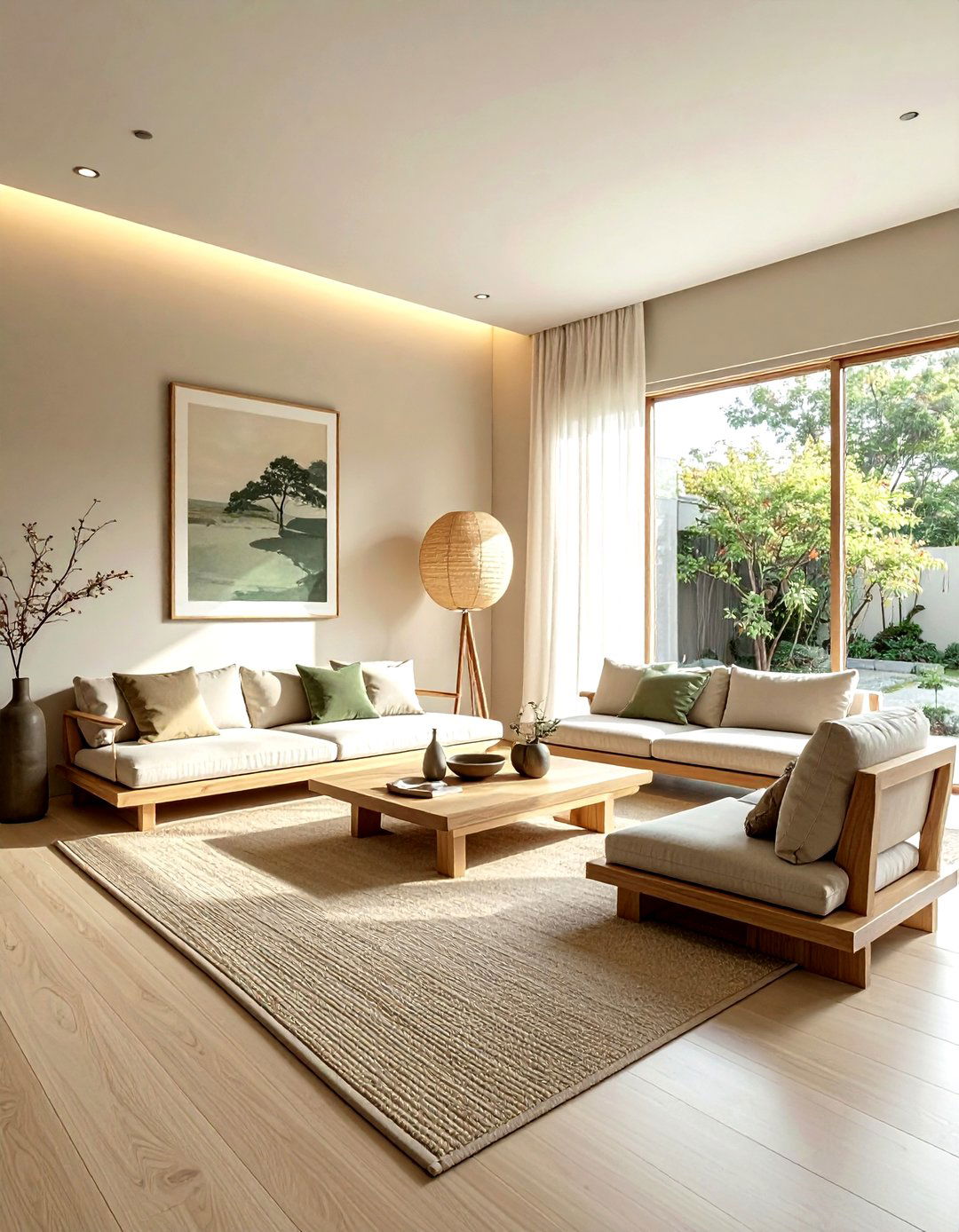 Japandi Living Room - 30 serene living room ideas