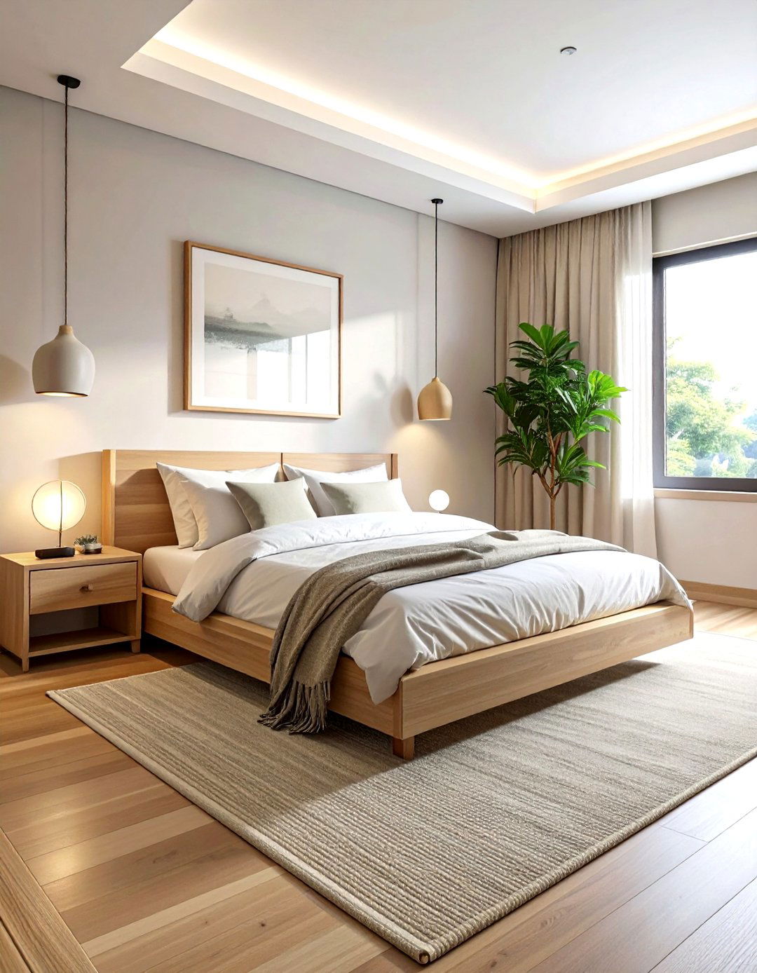 Japandi Master Bedroom - 30 master suite ideas