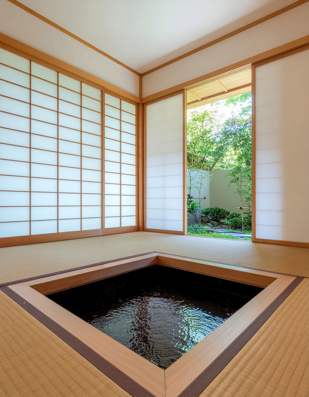 Japandi Open Living Space - 30 open plan living room ideas