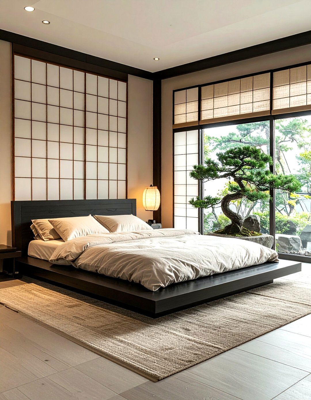 Japandi Style Bedroom - 30 scandinavian beige bedroom ideas