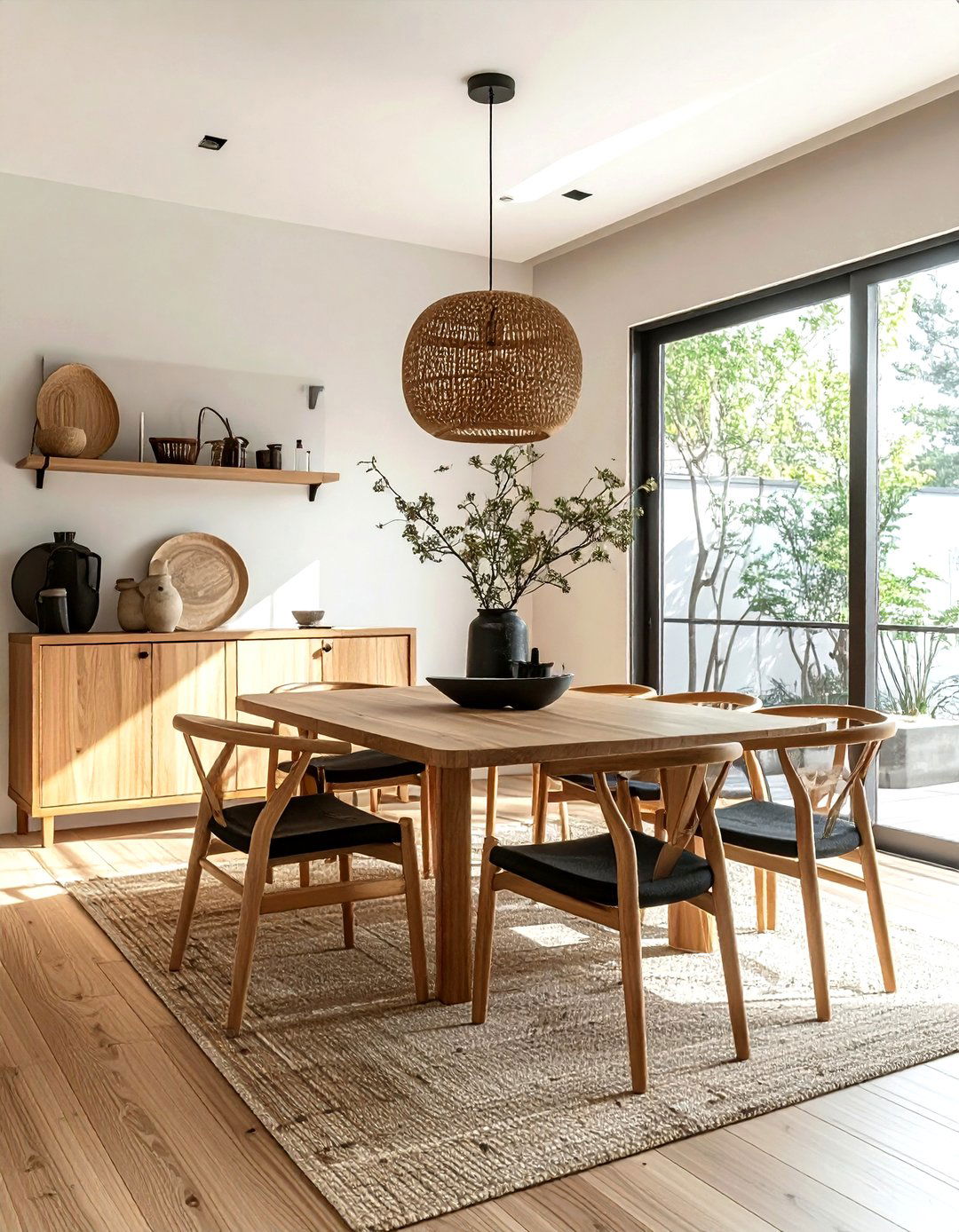 Japandi Style Dining Room - 30 Korean dining room ideas