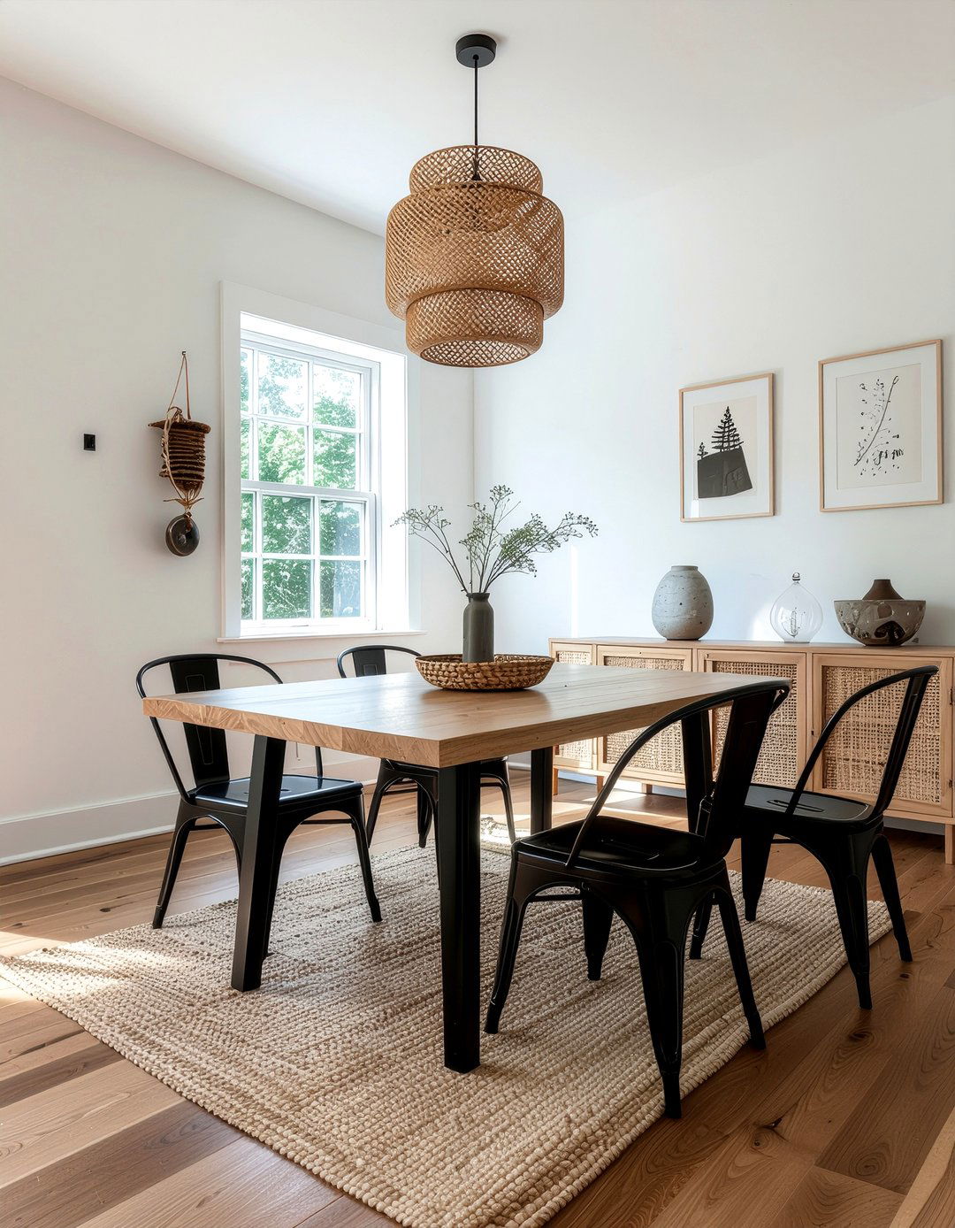 Japandi Style Dining - 30 Japanese dining room ideas