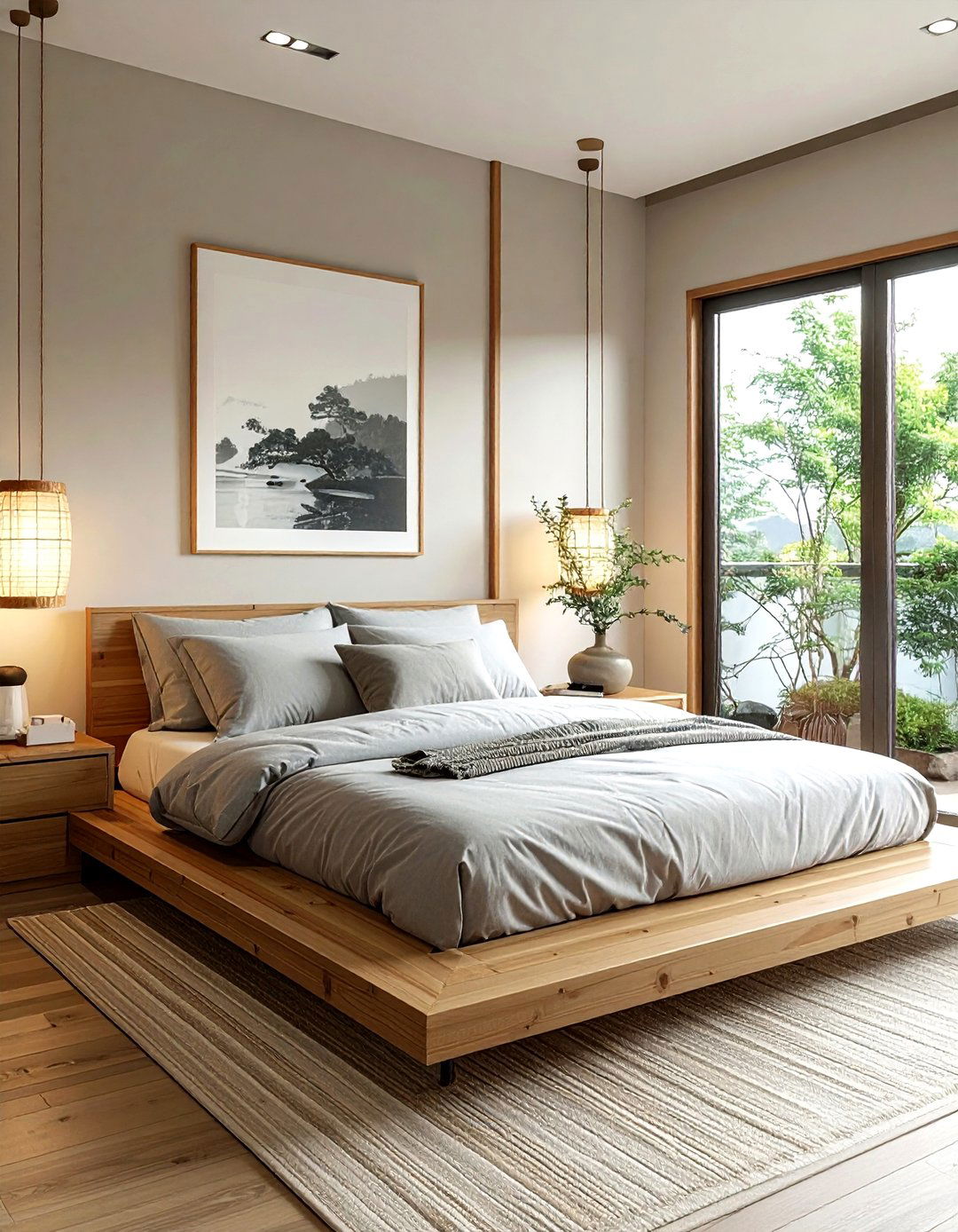 Japandi bedroom - 30 unique decor ideas