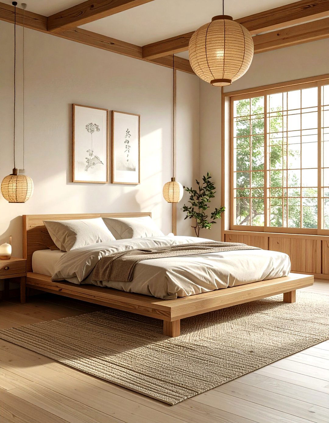 Japandi bedroom - 30 viral decor ideas