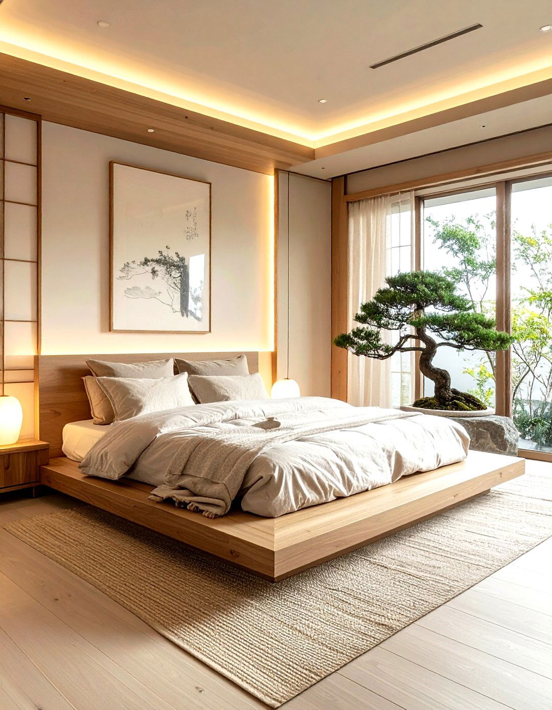 Japandi bedroom - 30 beautiful home decor ideas
