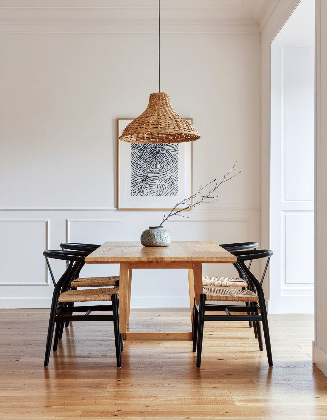 Japandi dining room - 30 must-see dining room ideas