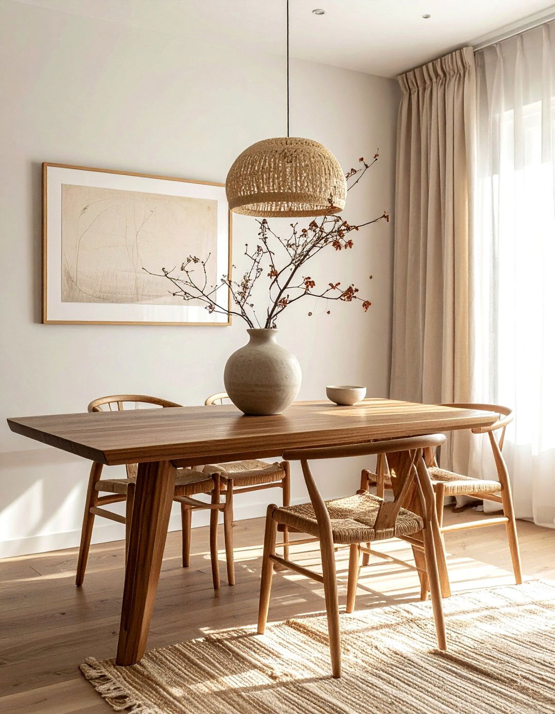 Japandi dining room - 30 serene decor ideas