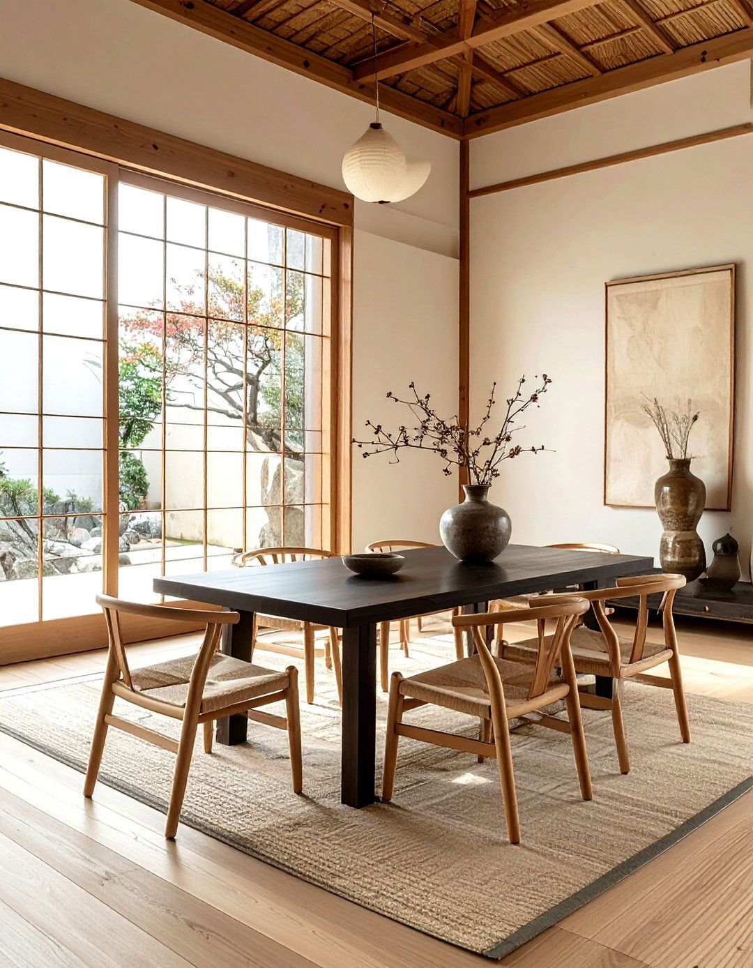 Japandi dining room - 30 viral dining room ideas
